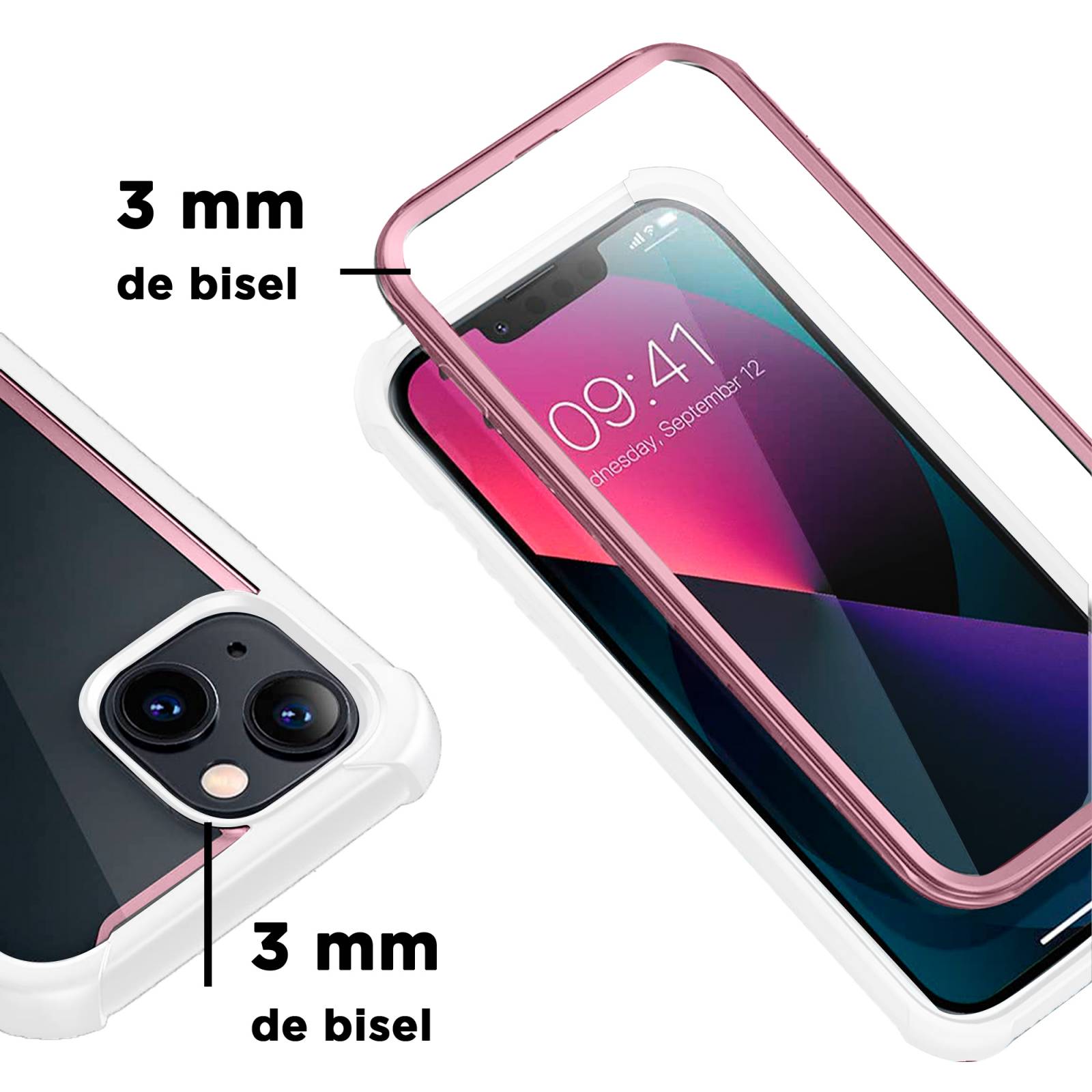 Funda De Uso Rudo Tough 360 Mas Mica 9d Para Samsung A22 5G