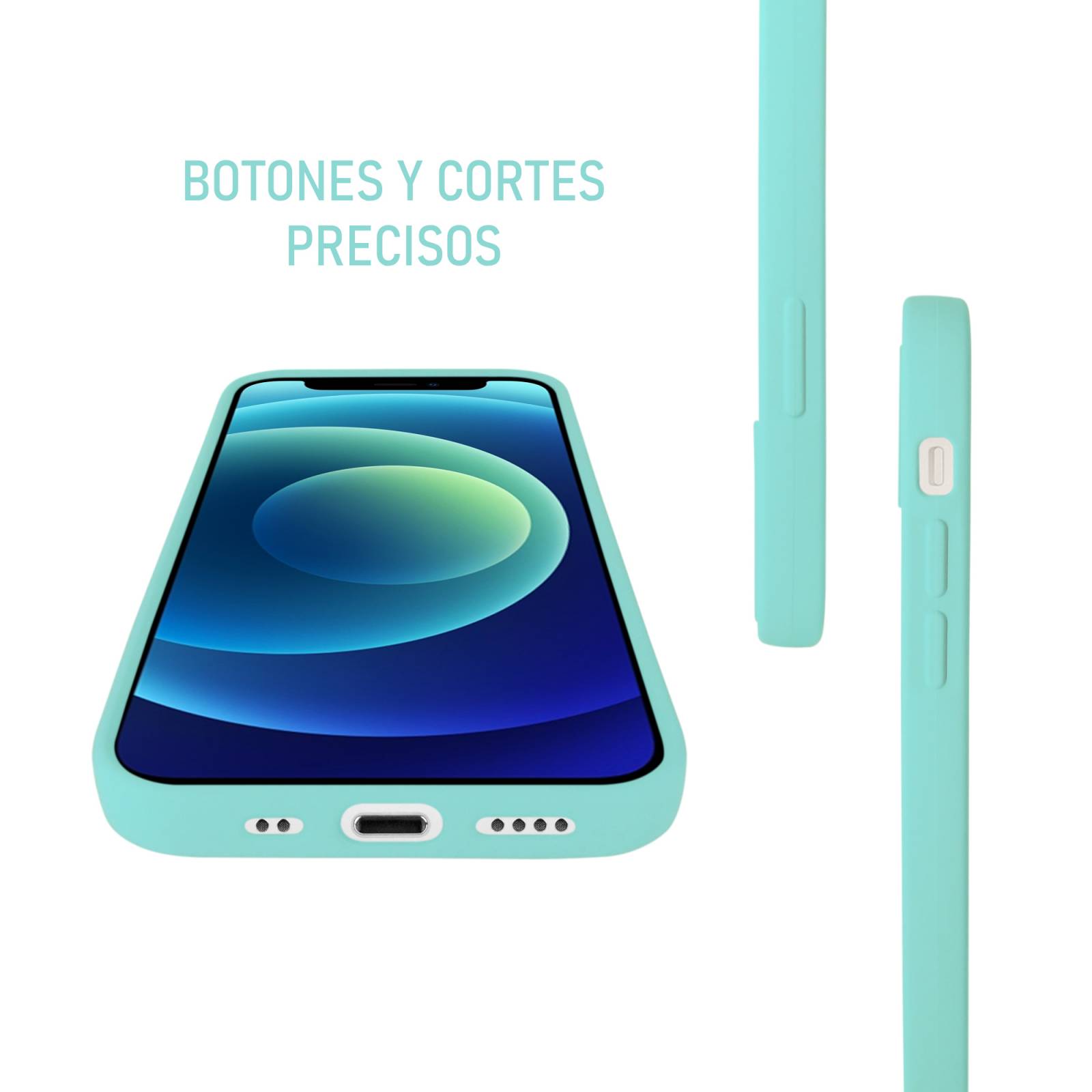 Funda De Silicón Suave Molan Cano Para Honor X9 Menta