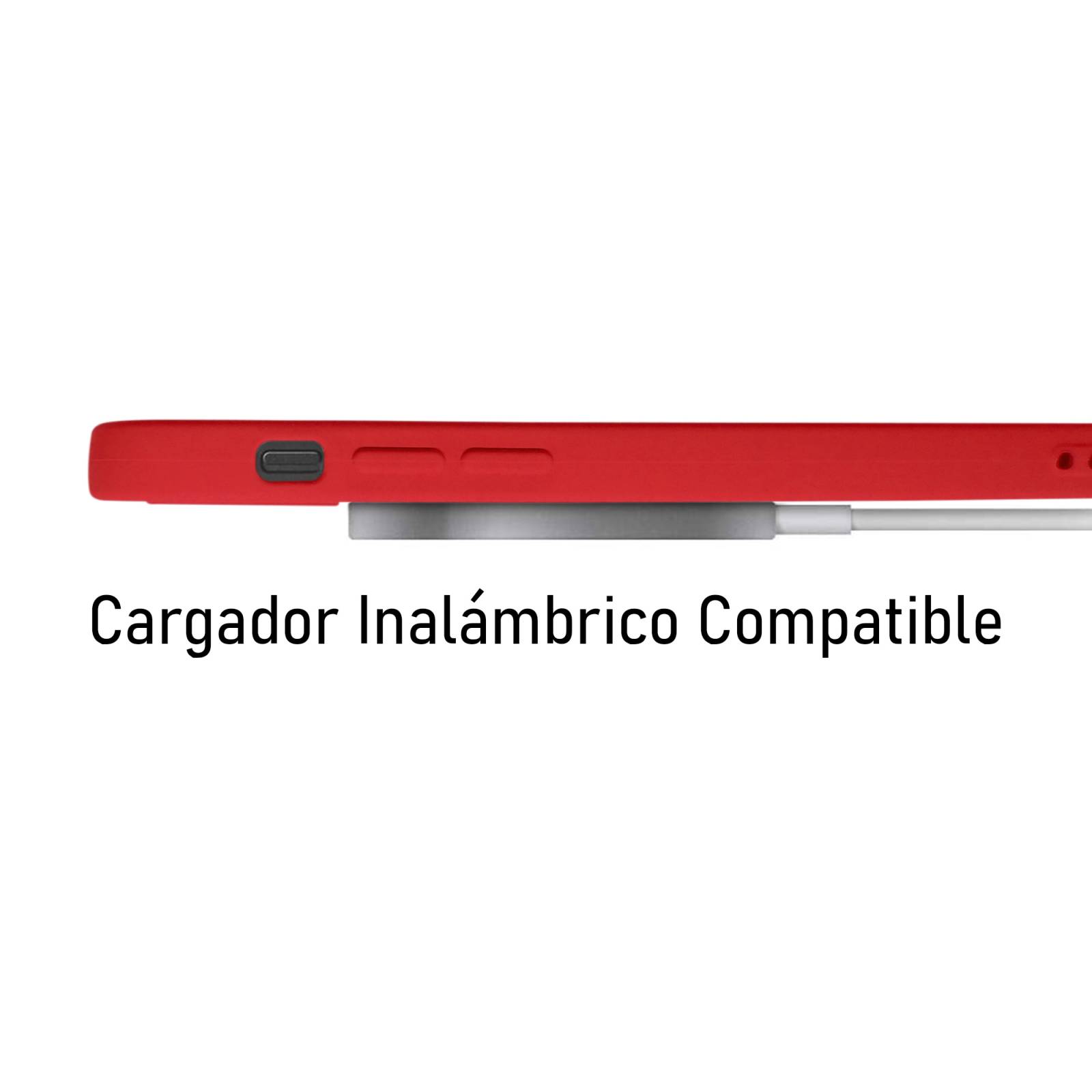 Funda De Silicón Suave Molan Cano Para Oppo Reno 7 5G Rojo
