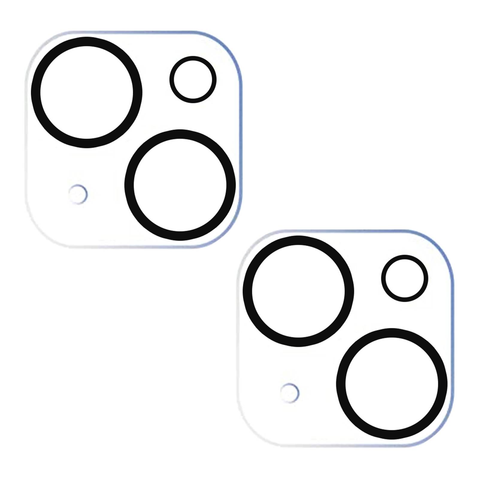 Vidrio Raptic Glass Camera Lens Para Iphone 14/14 Plus