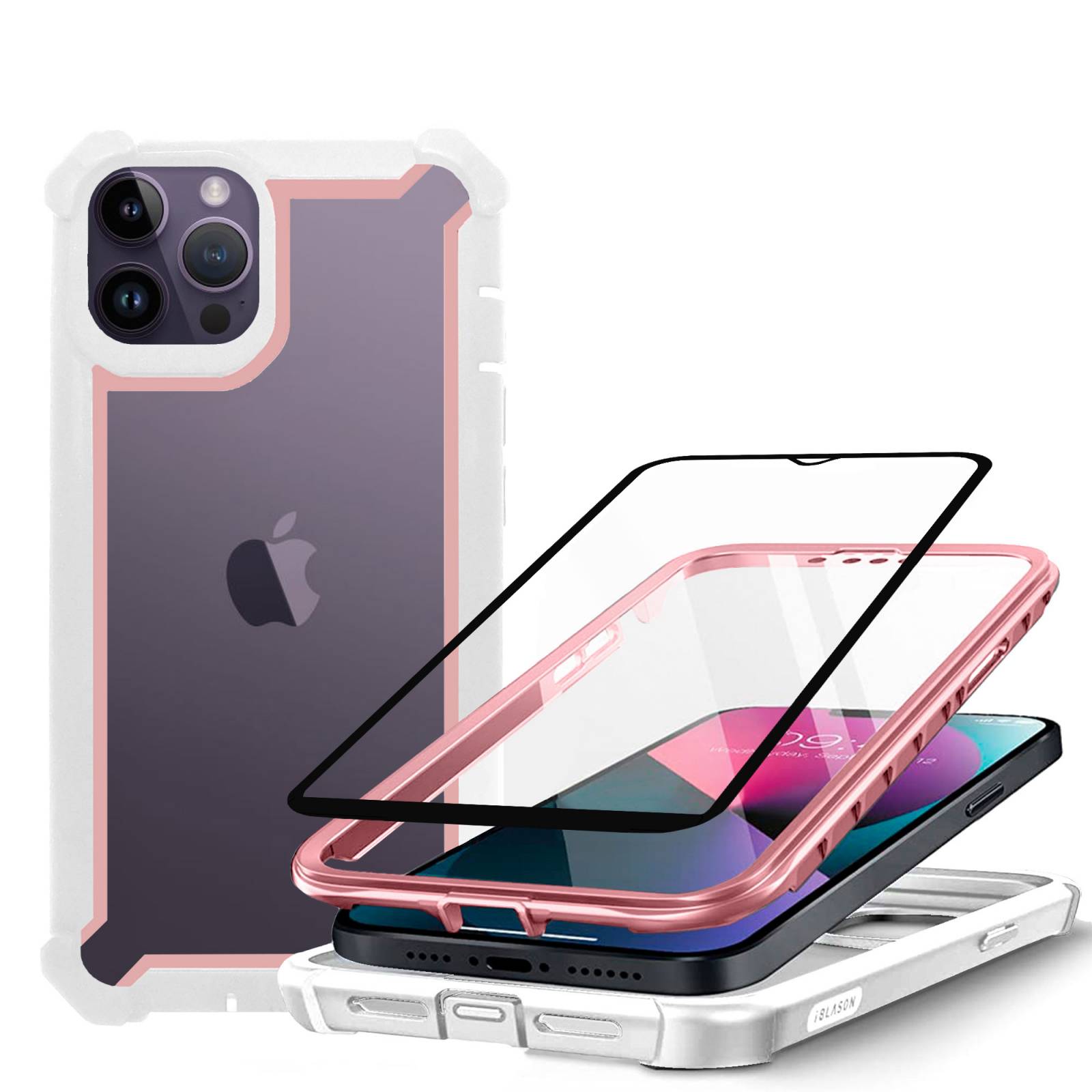 Funda Para iPhone 14 Pro Max Tough Plus Con Magsafe En Transparente