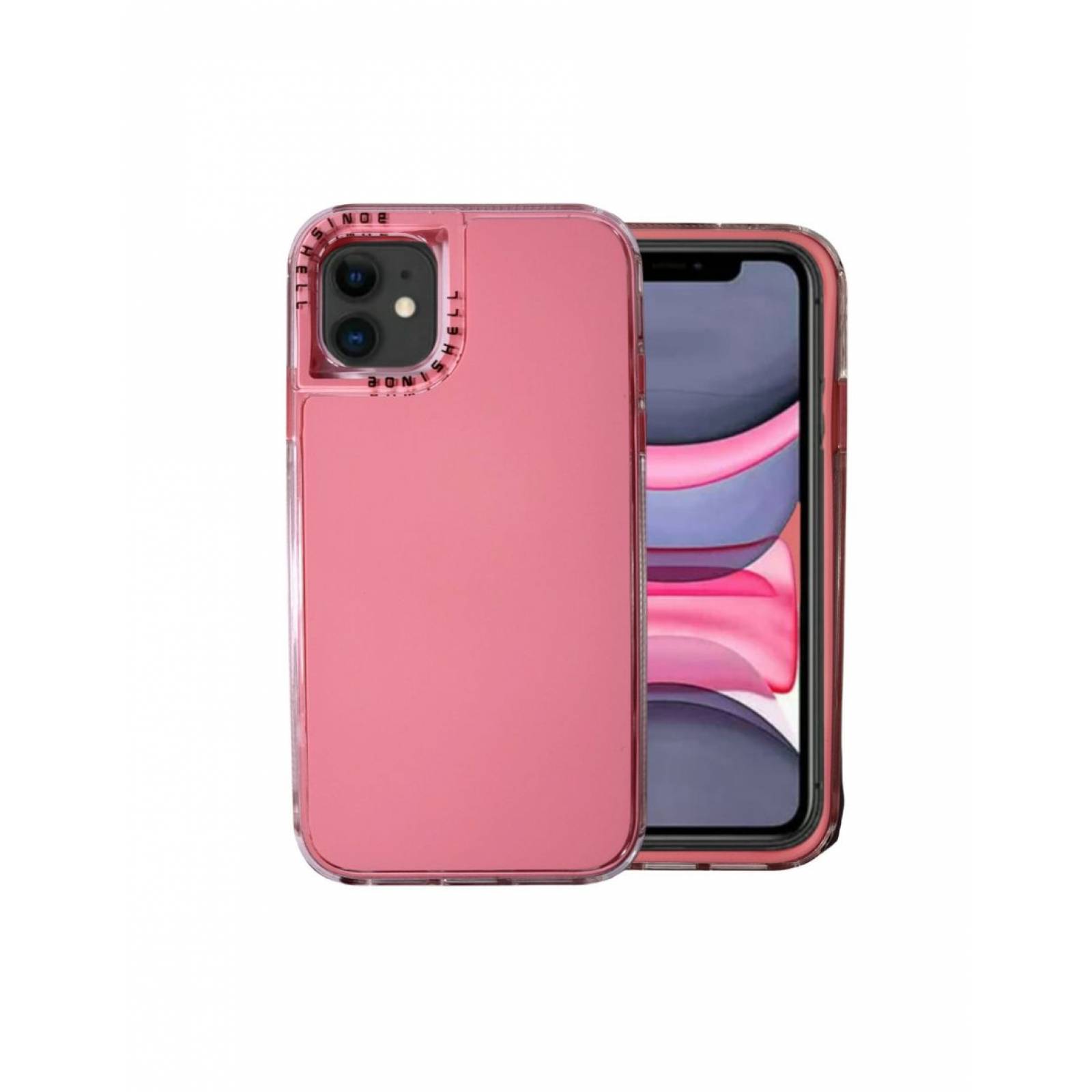 Funda Paint Uso Rudo Doble Capa Para iPhone 11
