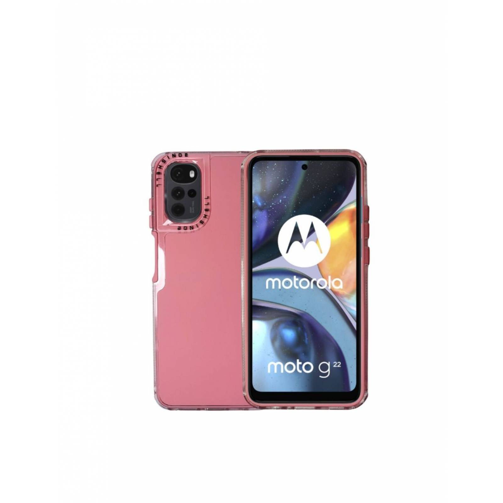 Funda Paint Uso Rudo Doble Capa Para Moto G22