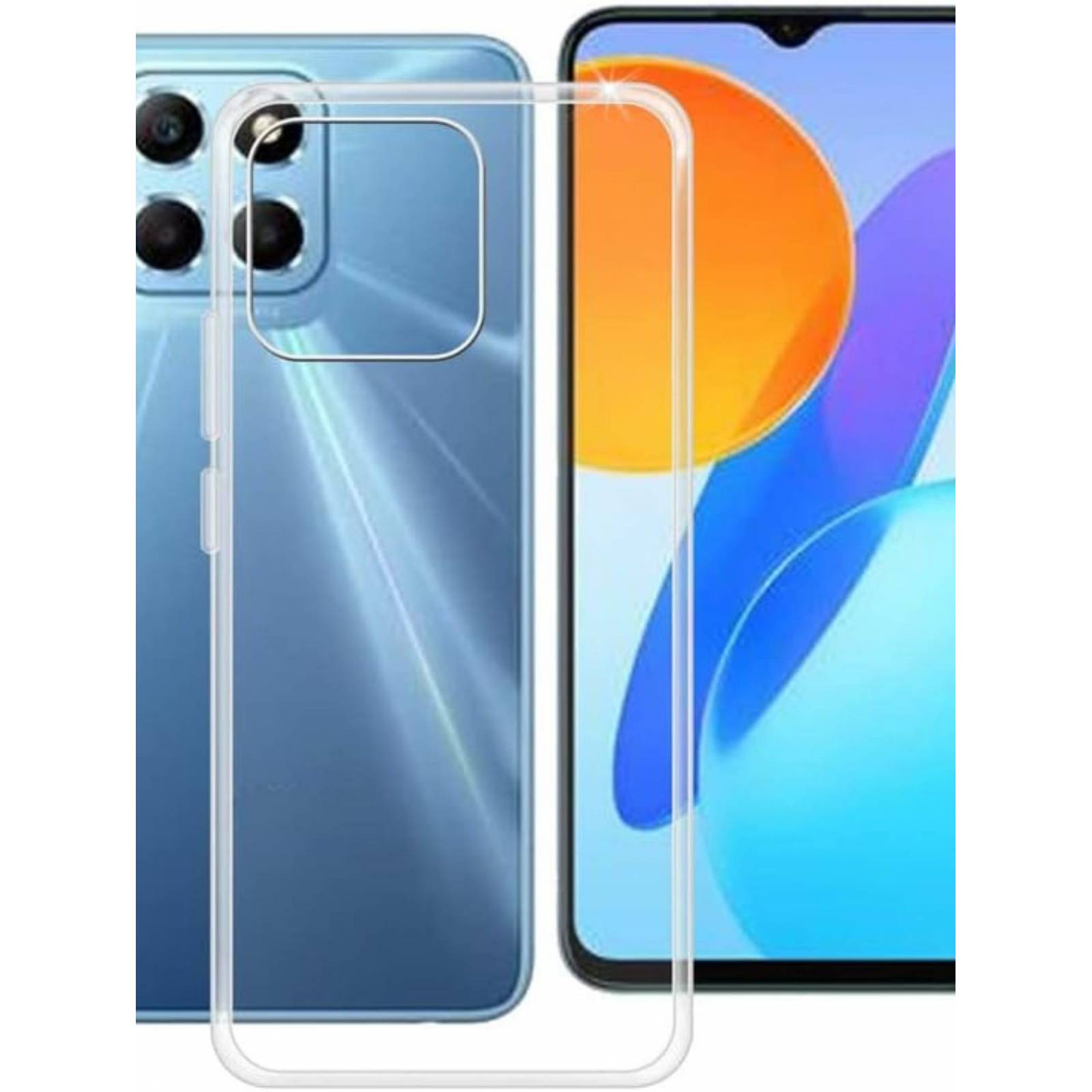 Funda Acrigel Transparente Contra Golpes para Honor X6