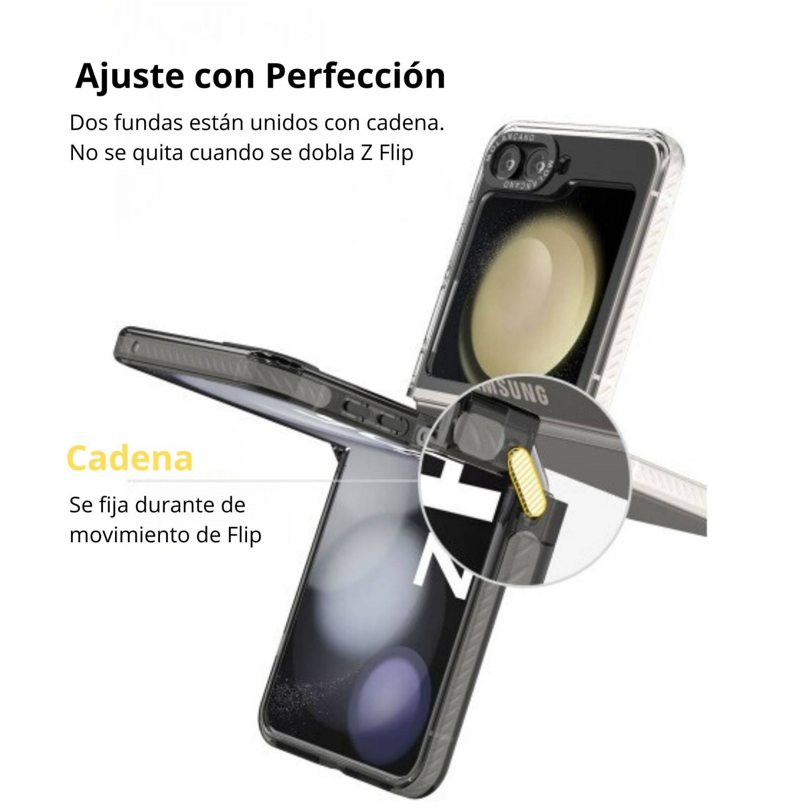 Funda Borde reforzado para Samsung Galaxy Z Flip 5