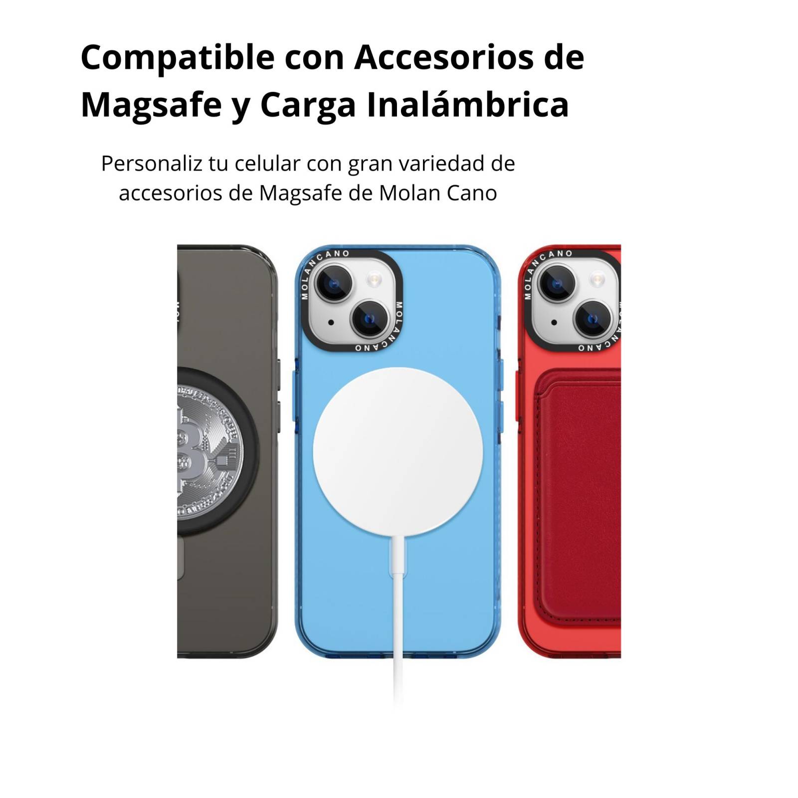 Funda Uso Rudo Silicon Rainbow Magsafe para iPhone 13 / iPhone 14