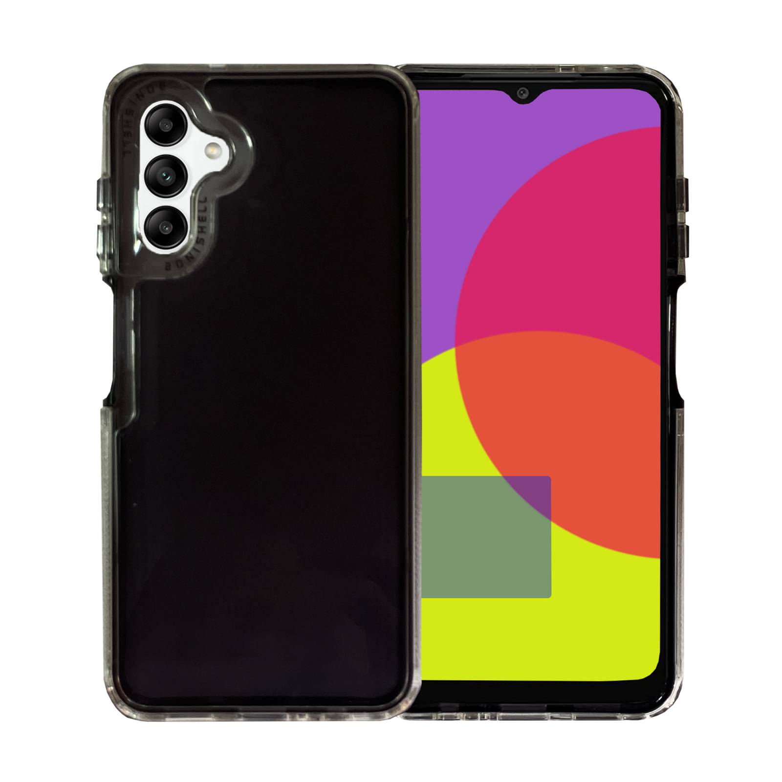 Funda Traslúcida Uso Rudo Rainbow para Samsung A04/A04s