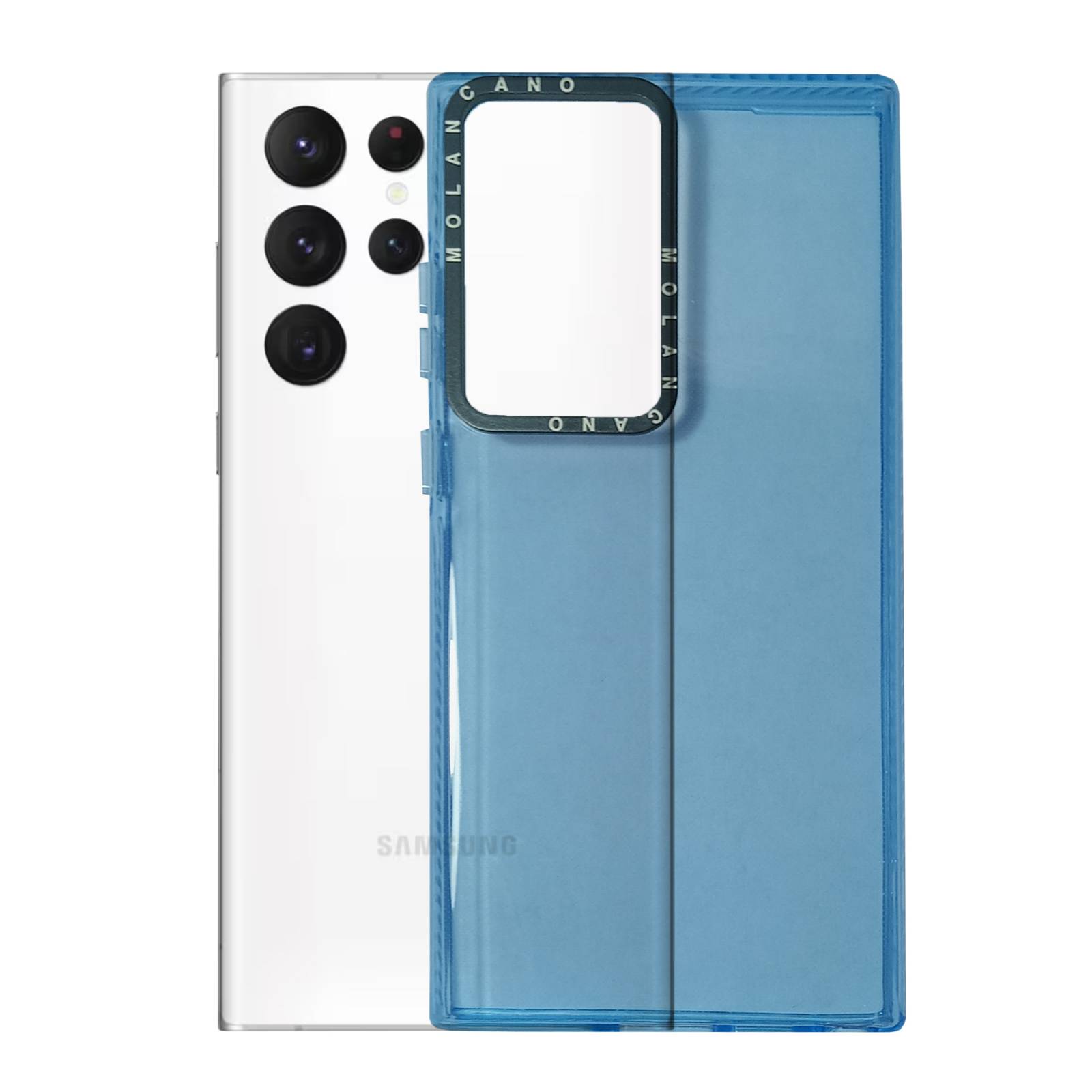 Funda Uso Rudo Rainbow Glossy para Samsung S23 Ultra