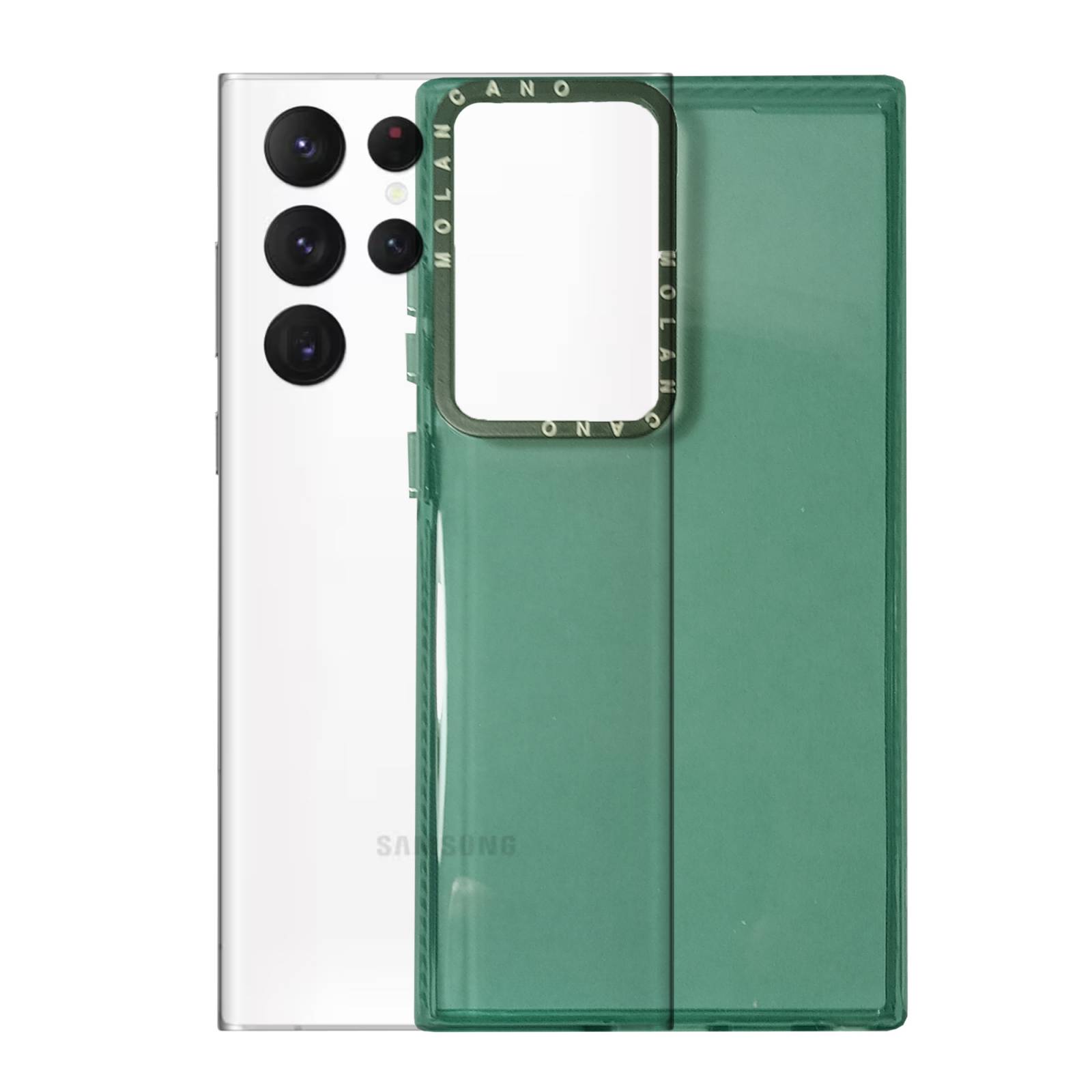 Funda Uso Rudo Rainbow Glossy para Samsung S23 Ultra