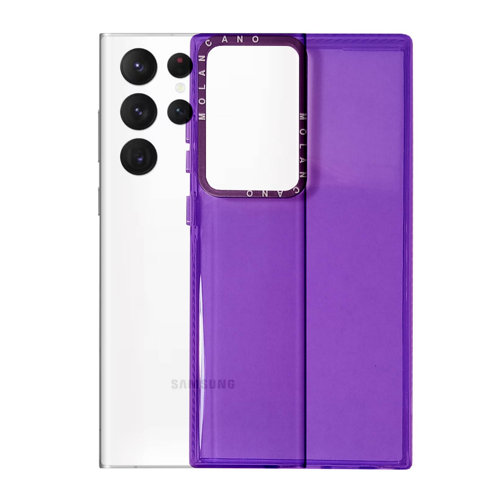 Funda Uso Rudo Rainbow Glossy para Samsung S23 Ultra