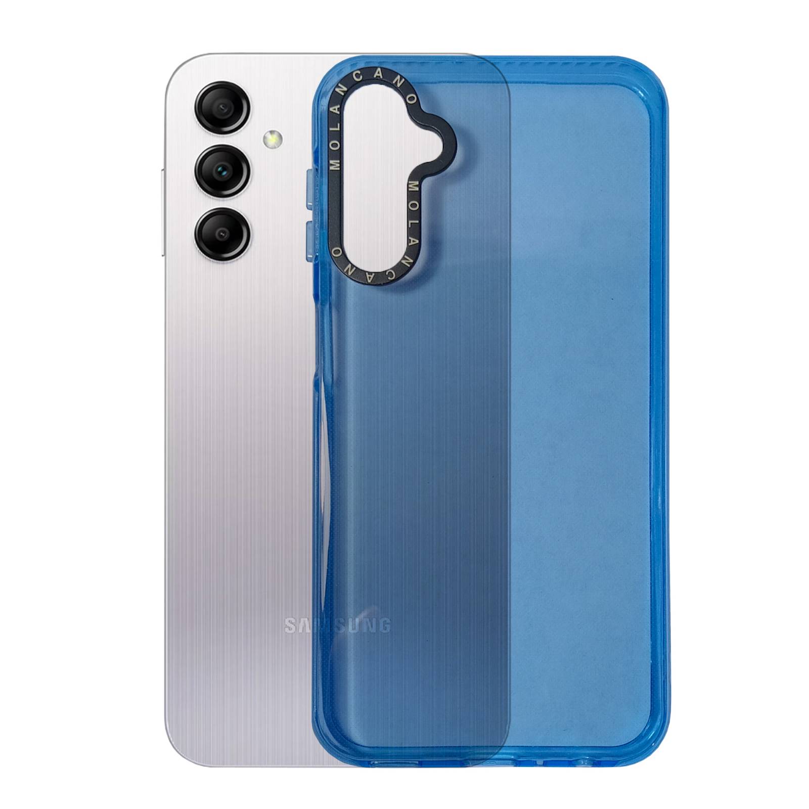 Funda Uso Rudo Rainbow Glossy para Samsung A14