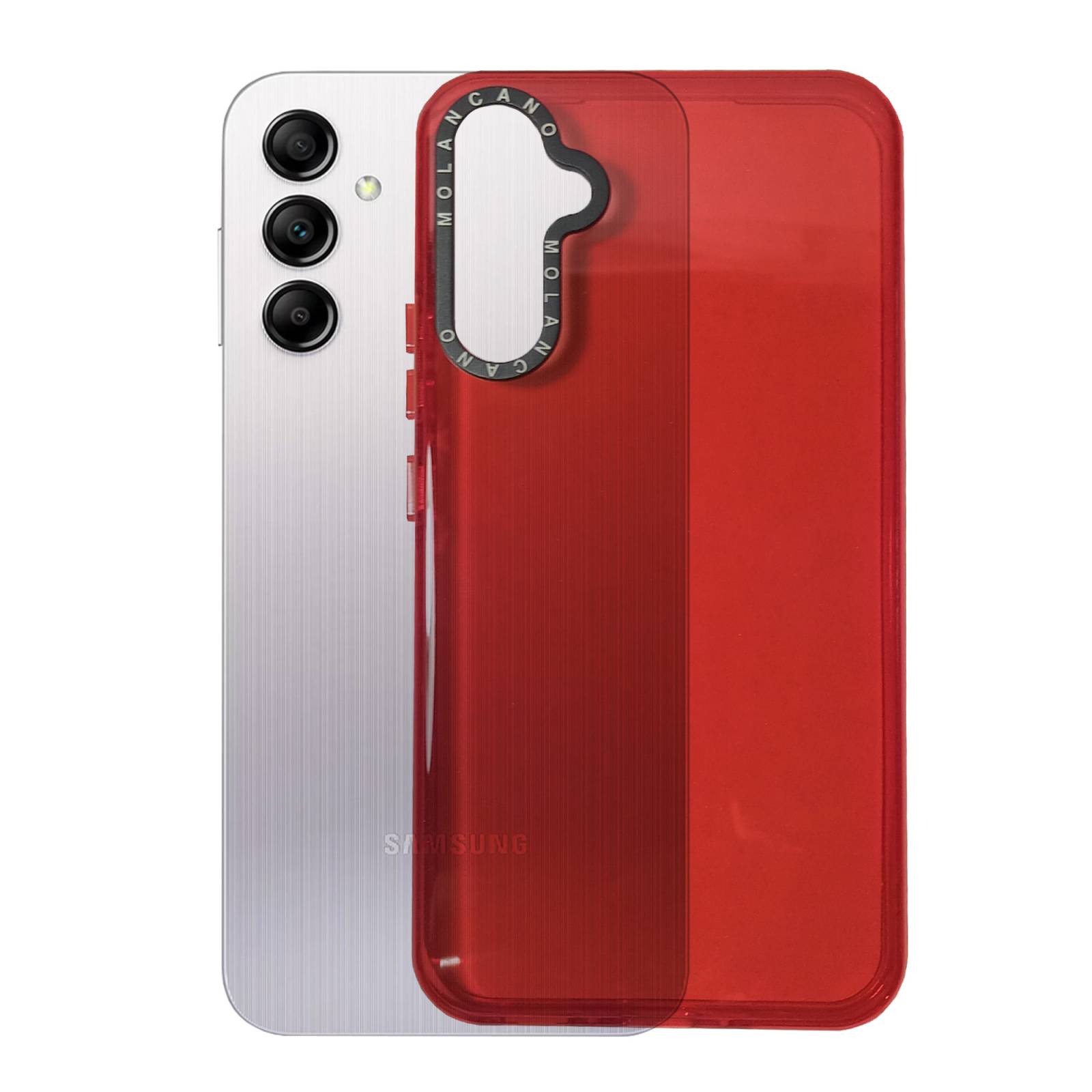 Funda Uso Rudo Rainbow Glossy para Samsung A14