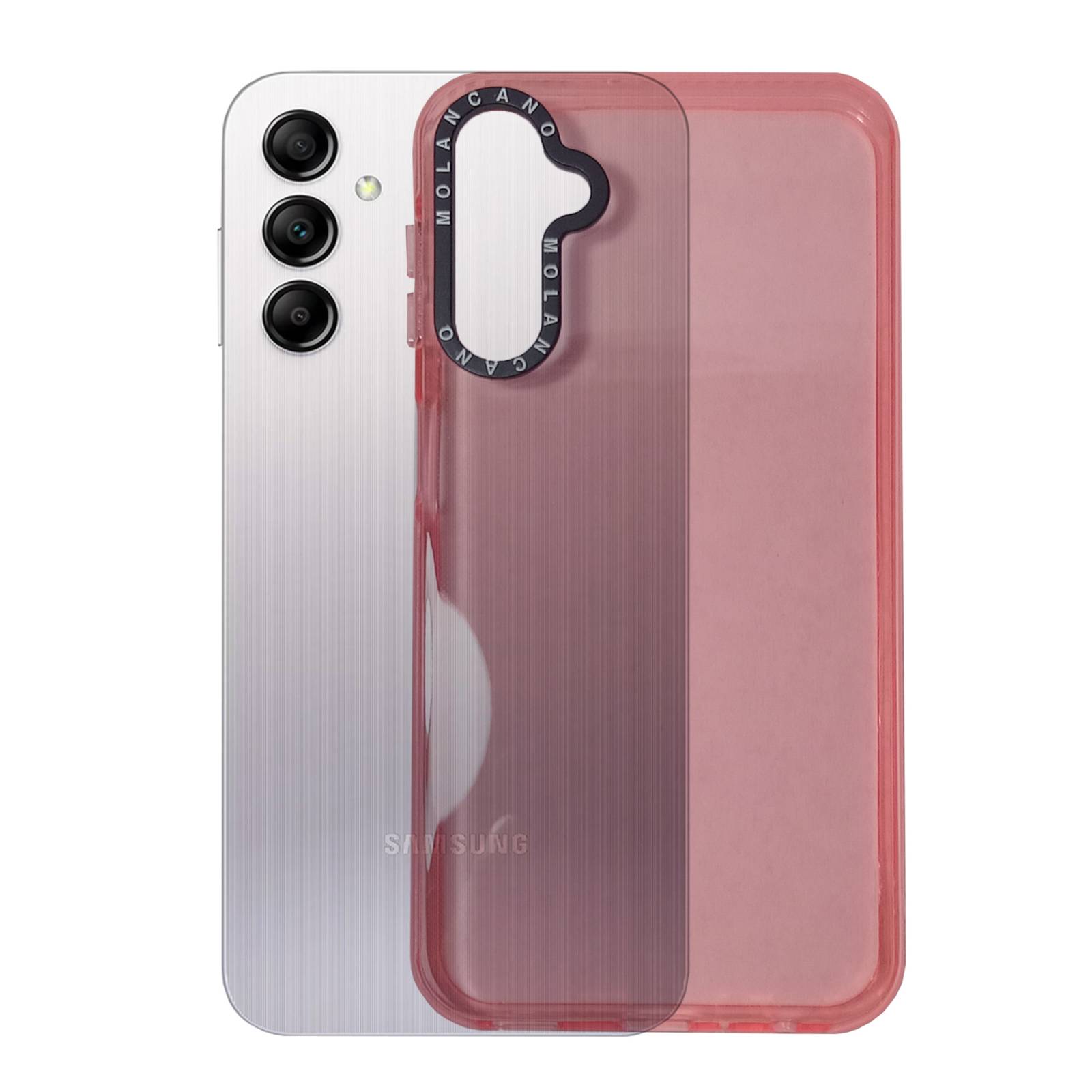 Funda Uso Rudo Rainbow Glossy para Samsung A14