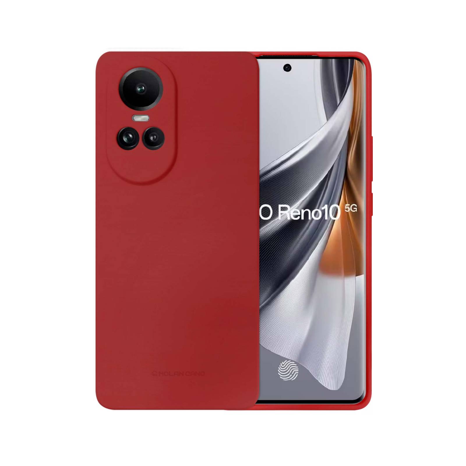 Funda de Silicon Suave Molan Cano para Oppo Reno 10 5G