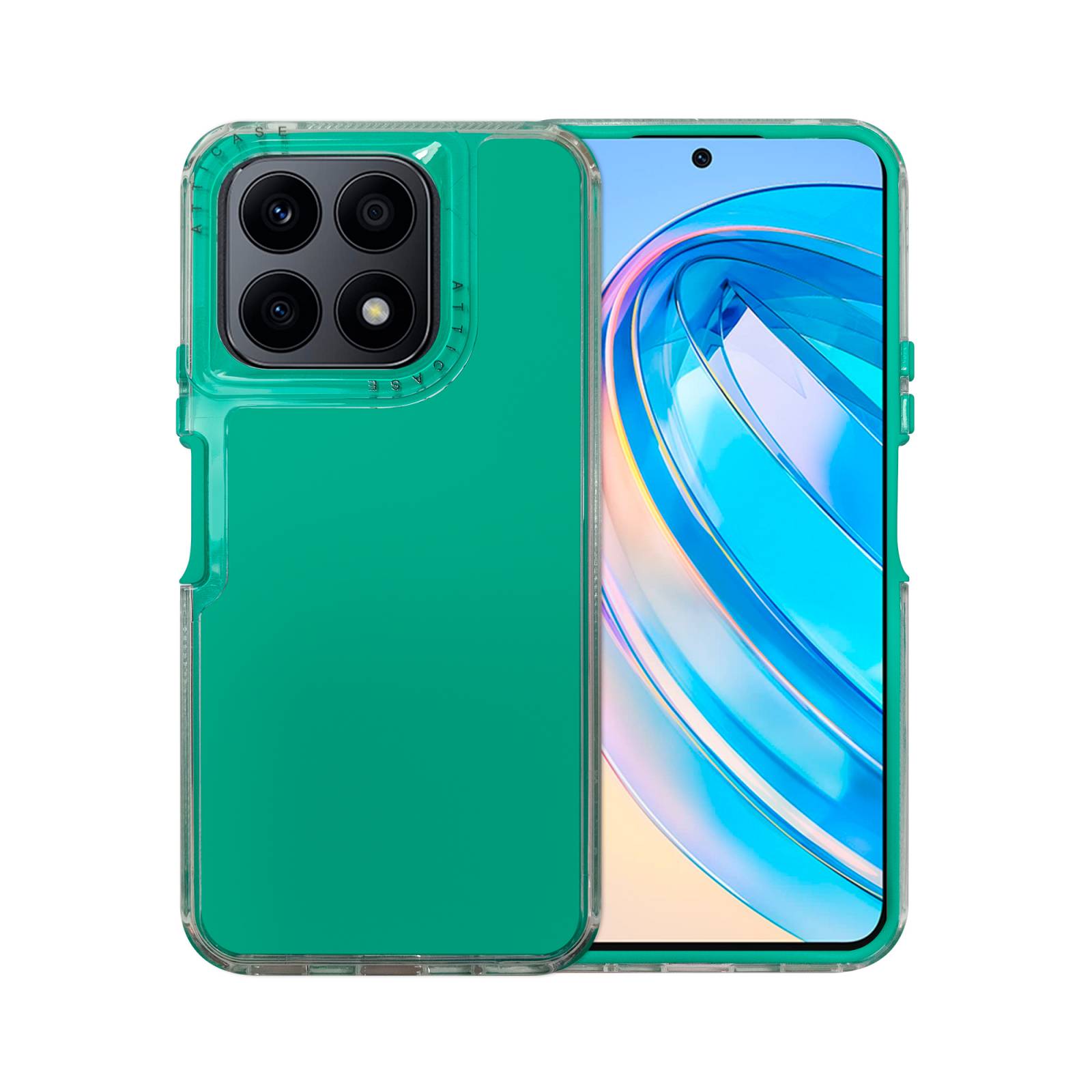 Funda Uso Rudo Rainbow Paint para Honor X8a