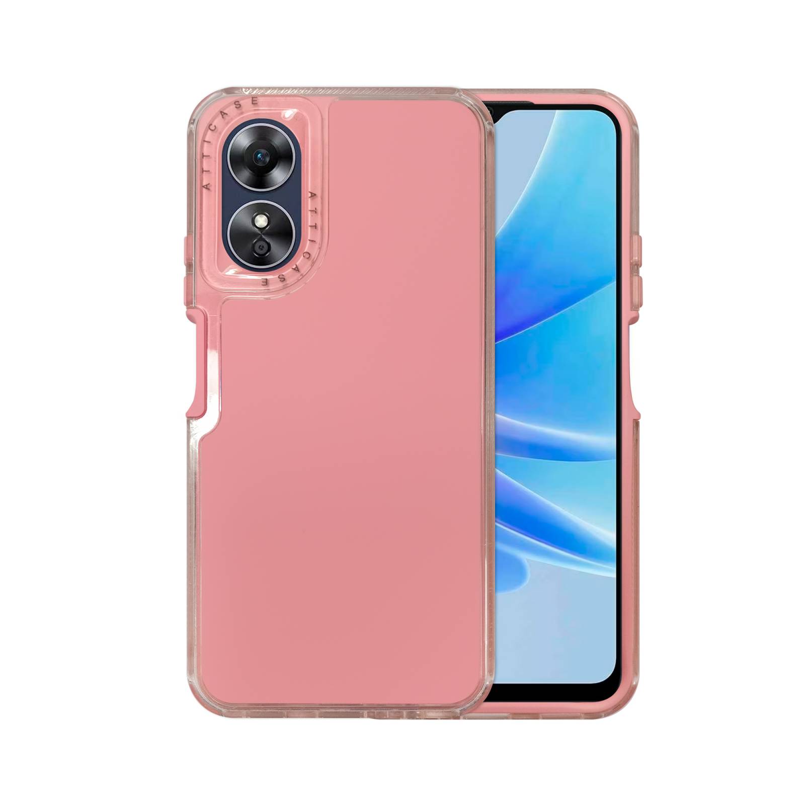 Funda Uso Rudo Rainbow Paint para Oppo A17