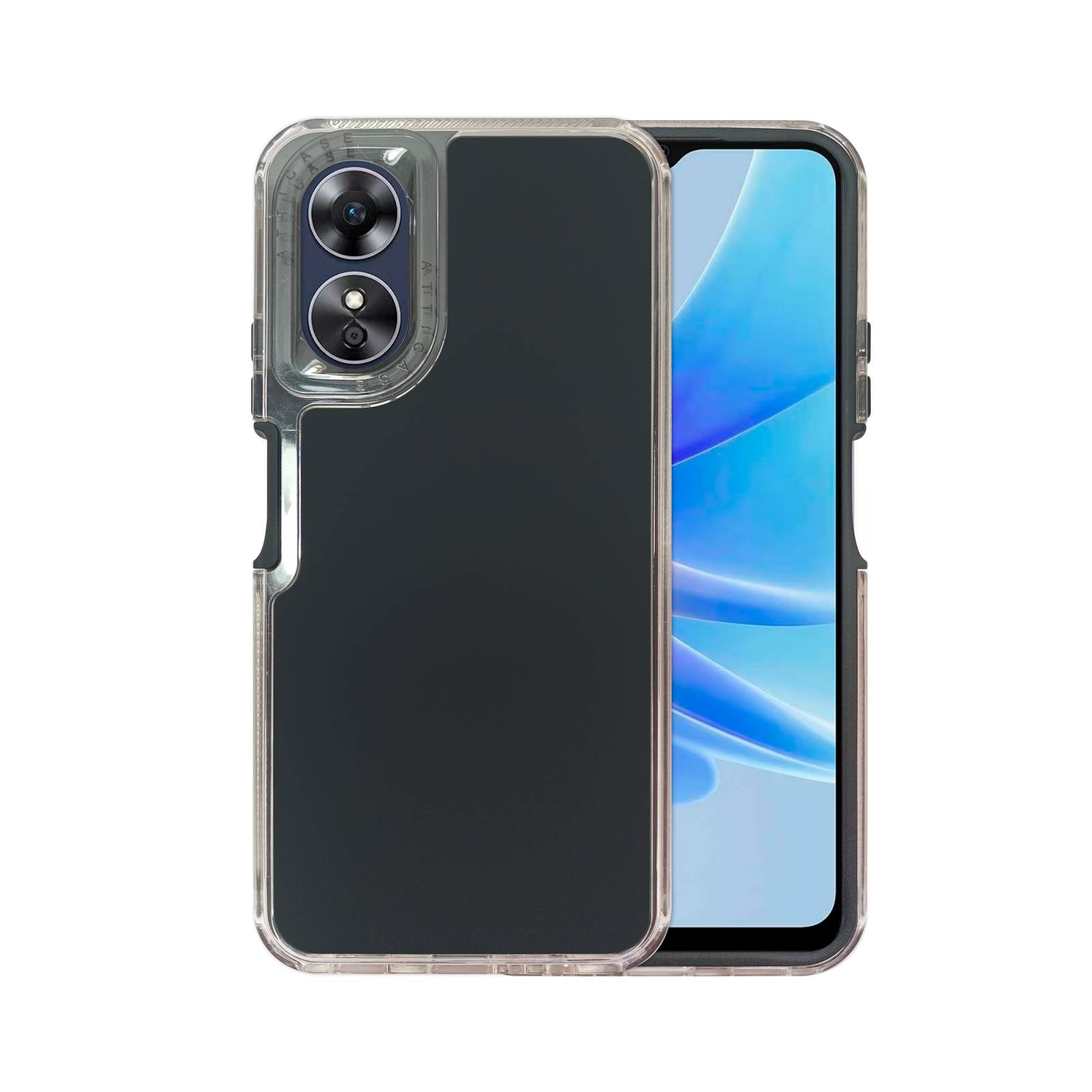 Funda Uso Rudo Rainbow Paint para Oppo A17