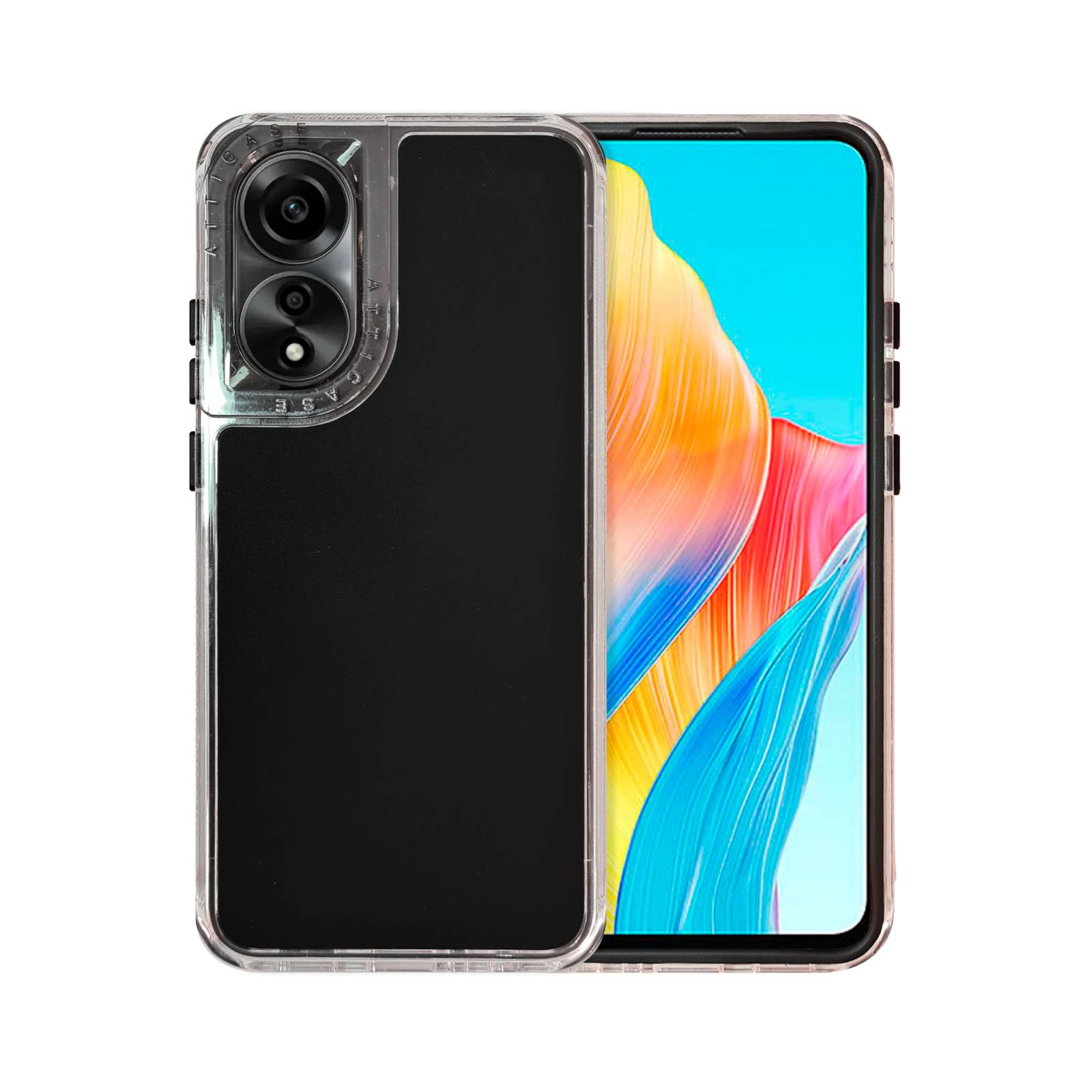 Funda Uso Rudo Rainbow Paint Para Oppo A78