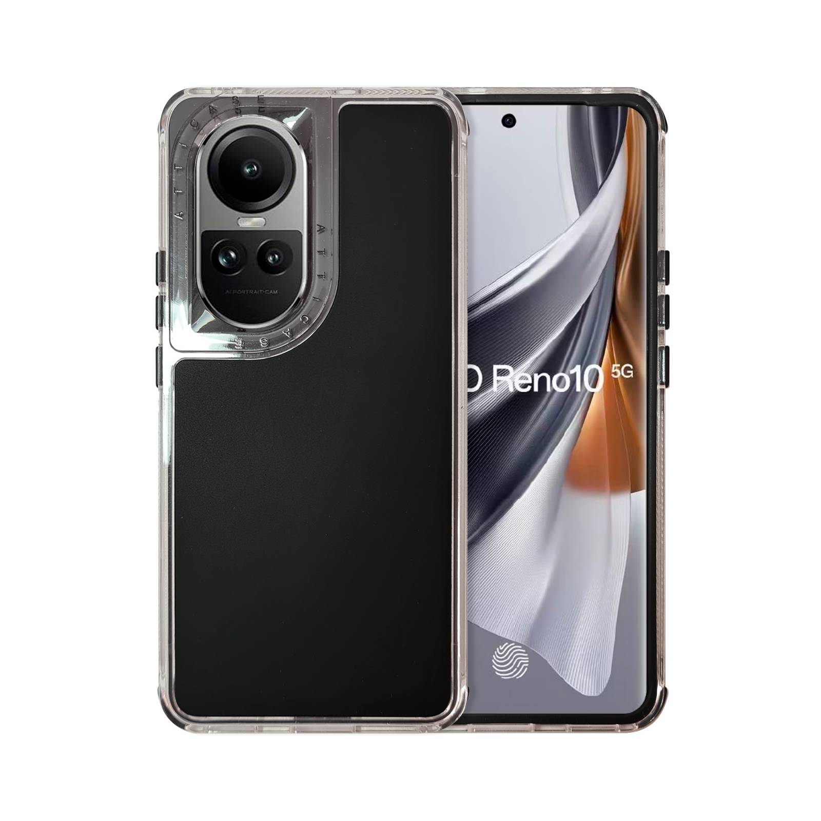 Funda Uso Rudo Rainbow Paint Para Oppo Reno 10 5G