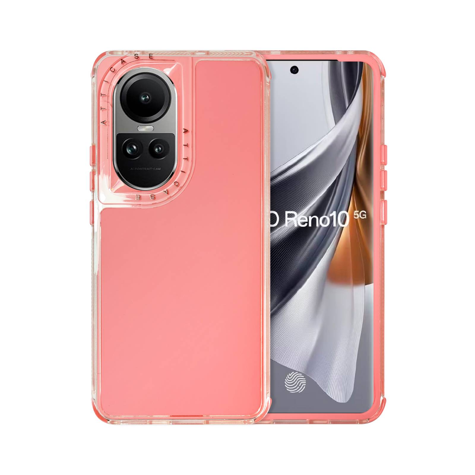 Funda Uso Rudo Rainbow Paint Para Oppo Reno 10 5G
