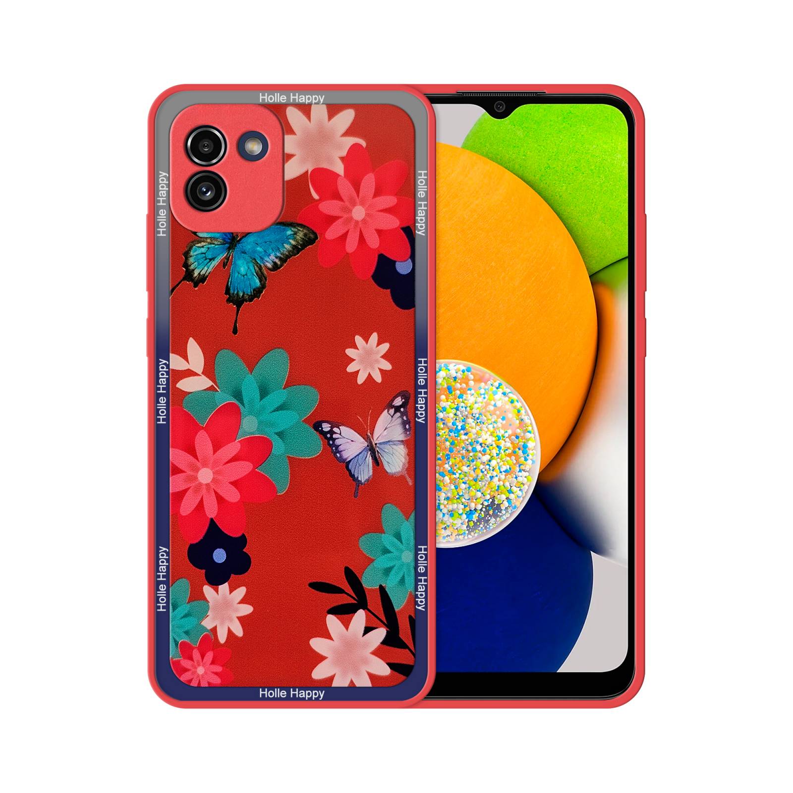 Funda de Vidrio Templado Glass Fashion para Samsung A03