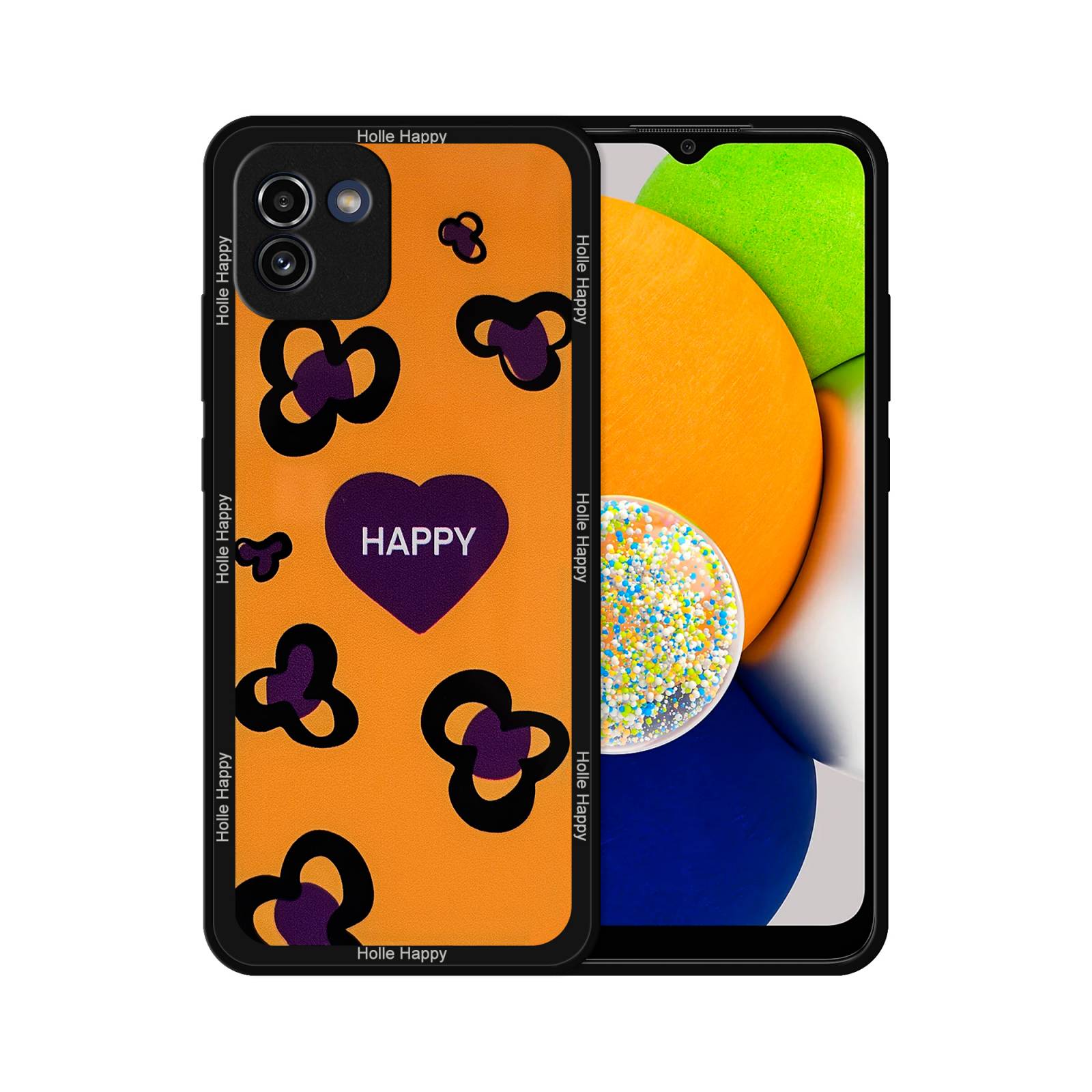Funda de Vidrio Templado Glass Fashion para Samsung A03