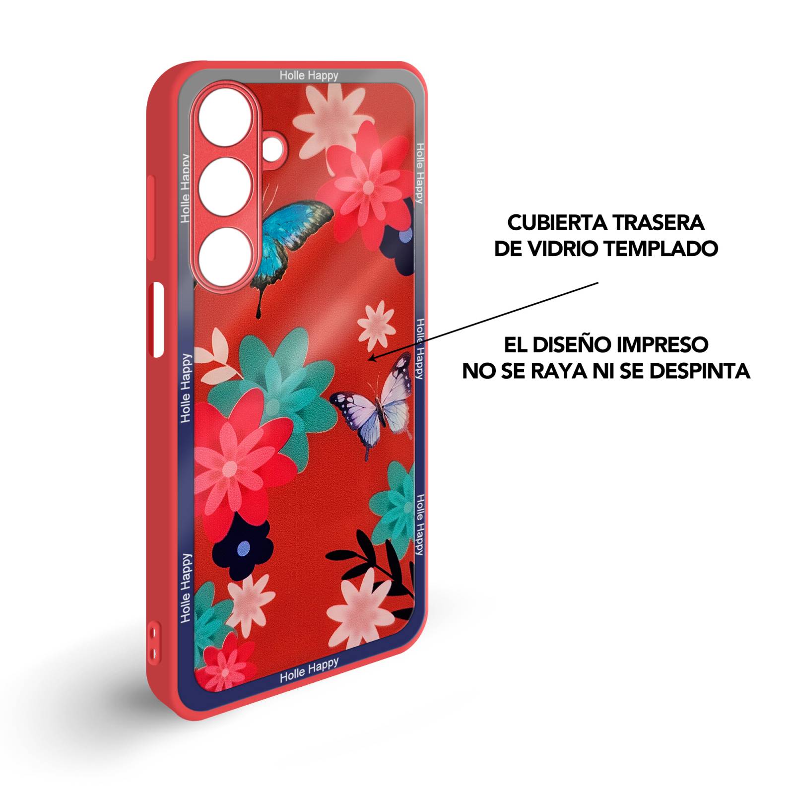 Funda de Vidrio Templado Glass Fashion para Samsung A03
