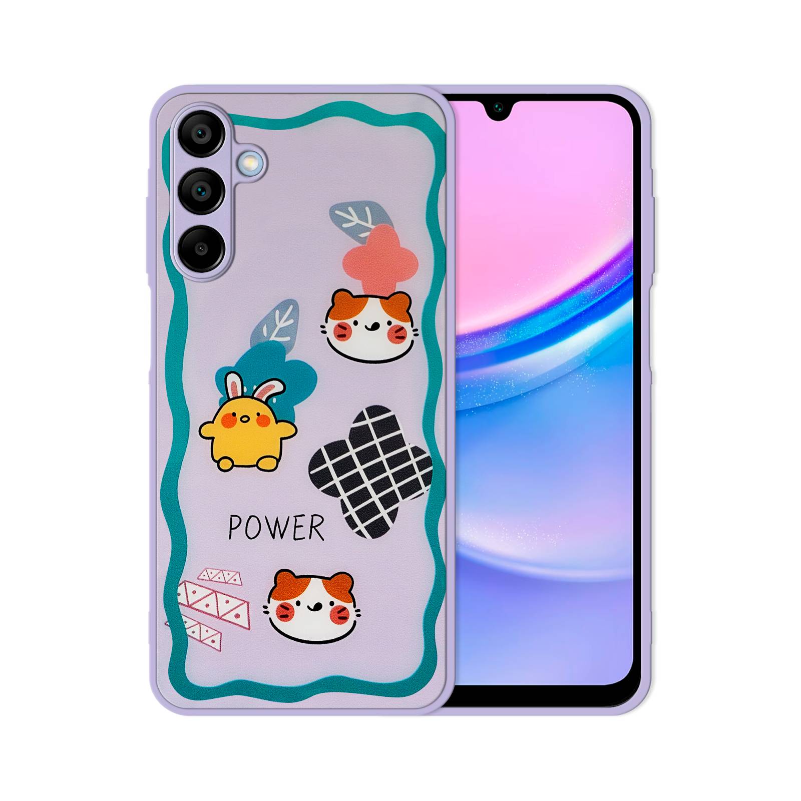 Funda de Vidrio Templado Glass Fashion para Samsung A15