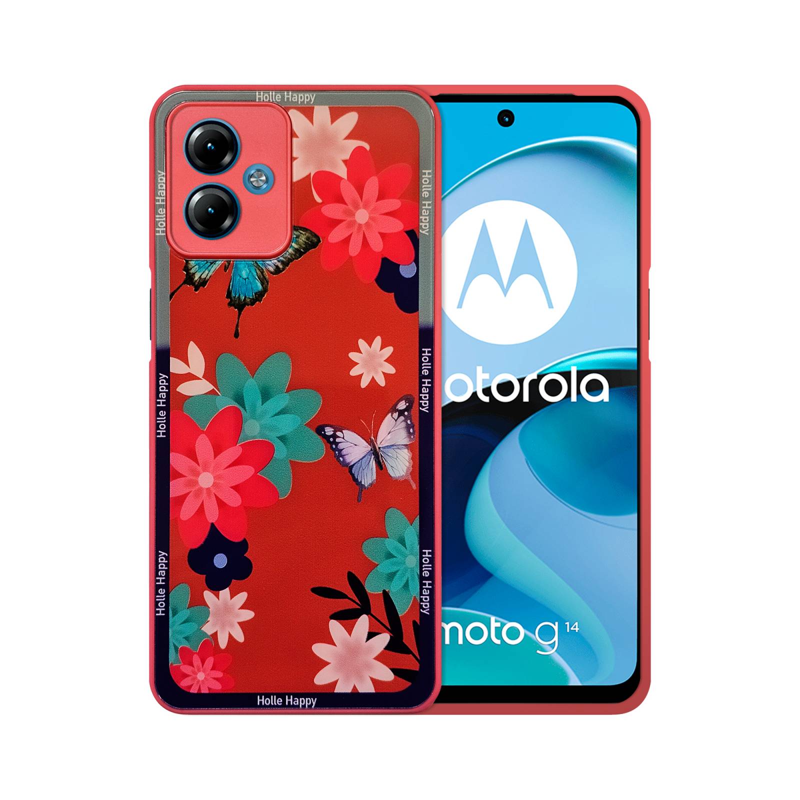Funda de Vidrio Templado Glass Fashion para Moto G14