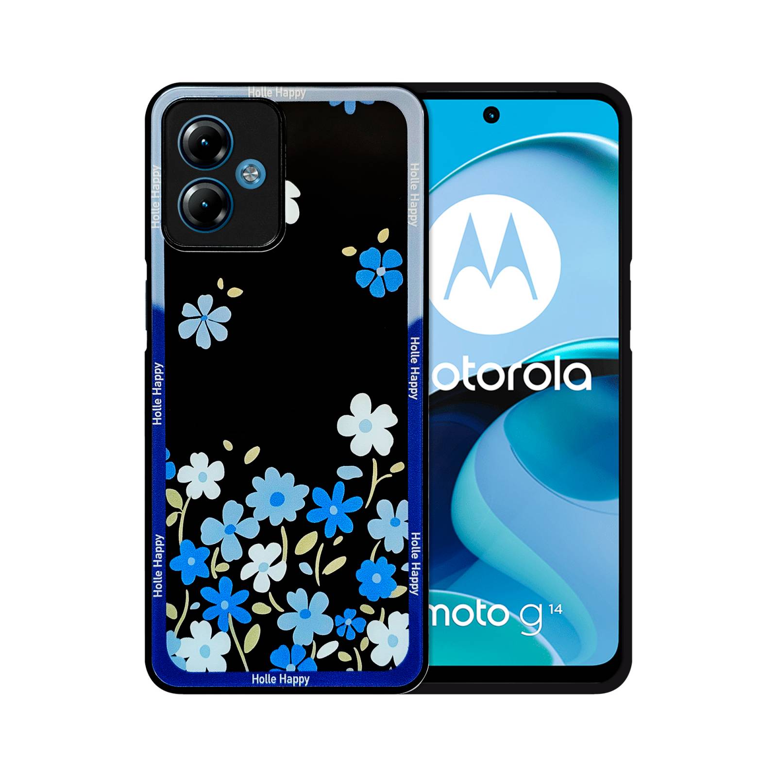 Funda de Vidrio Templado Glass Fashion para Moto G14