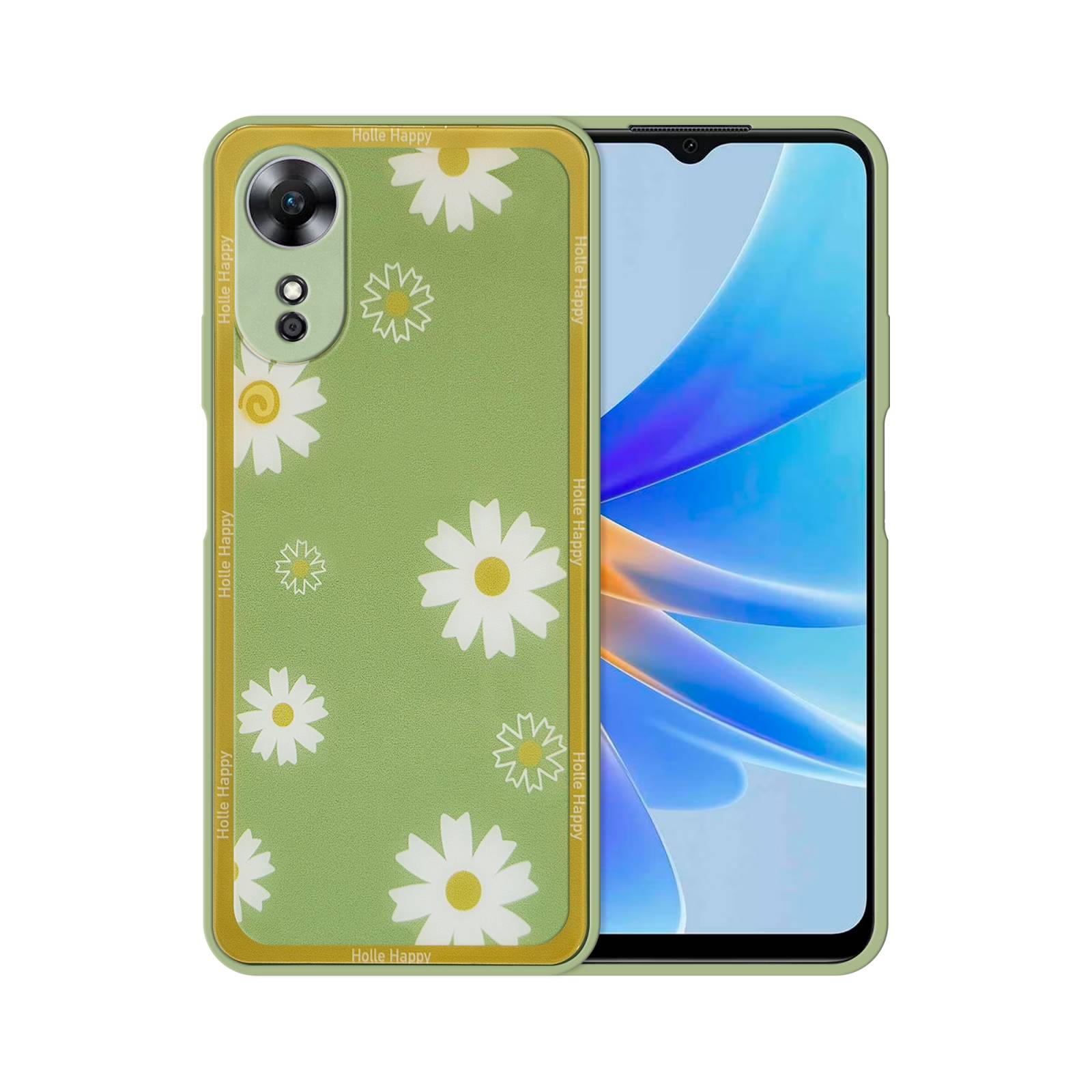 Funda de Vidrio Templado Glass Fashion para Oppo A17