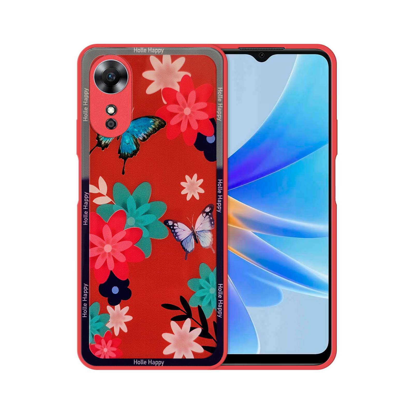 Funda de Vidrio Templado Glass Fashion para Oppo A17