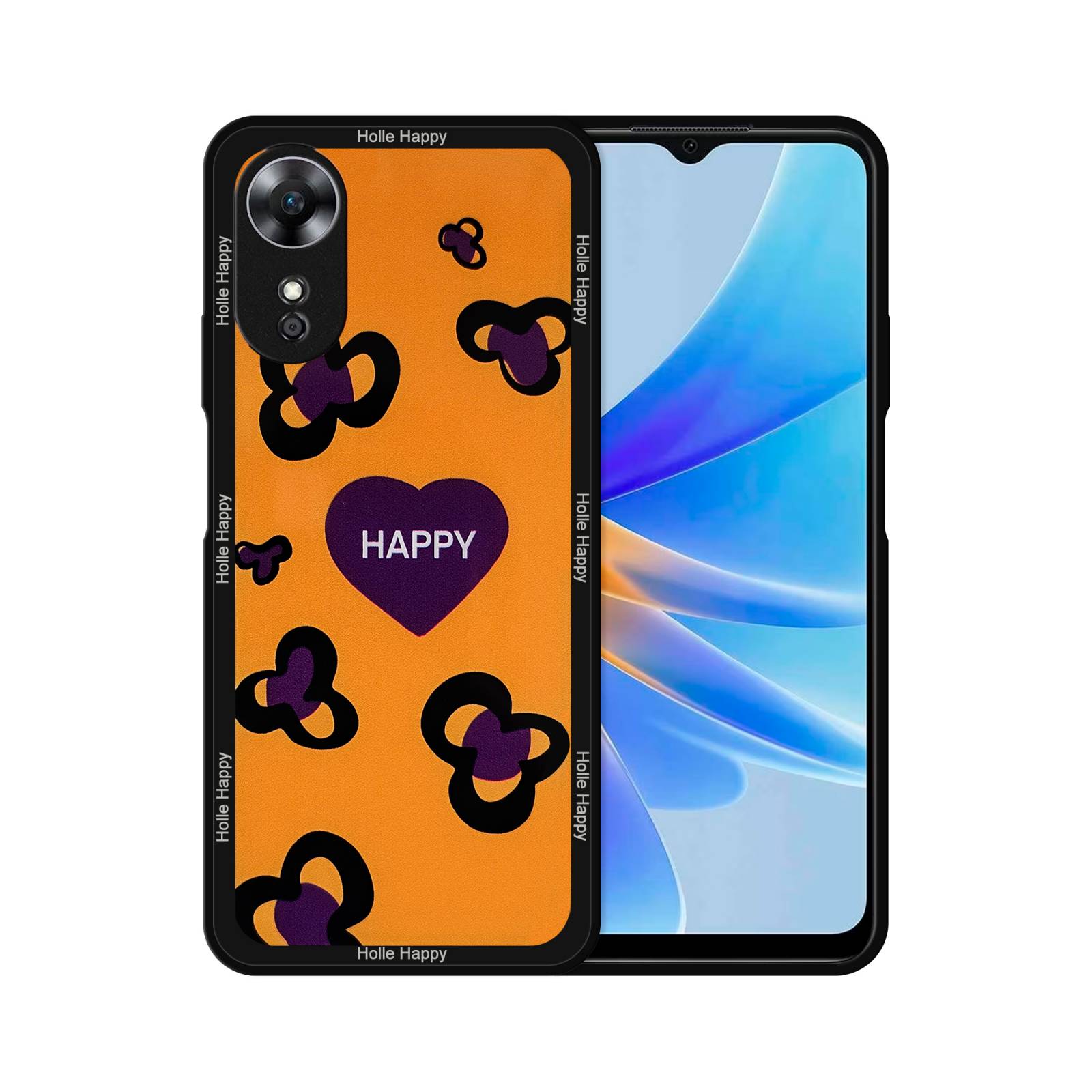 Funda de Vidrio Templado Glass Fashion para Oppo A17