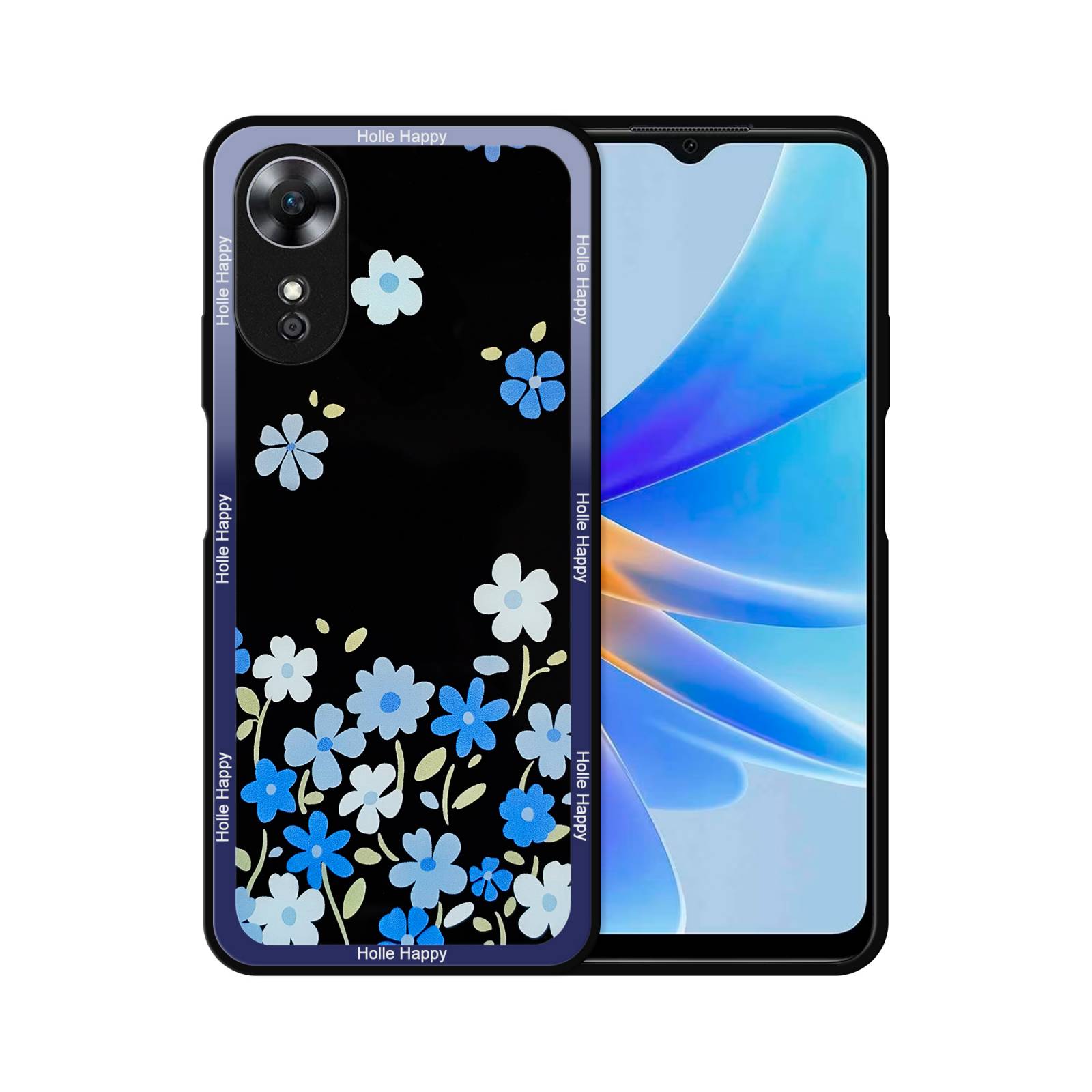 Funda de Vidrio Templado Glass Fashion para Oppo A17