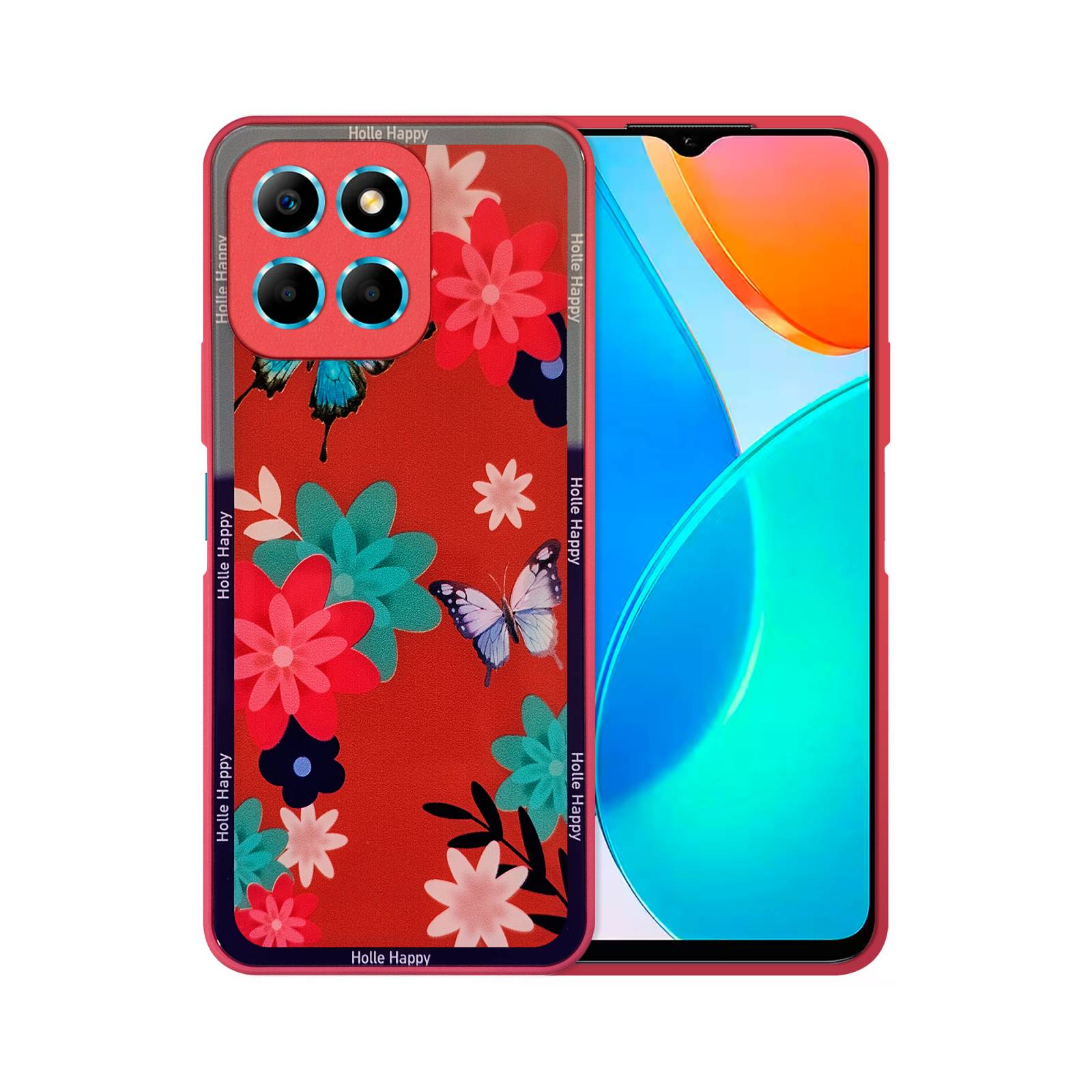 Funda de Vidrio Templado Glass Fashion para Honor X6/X6s/X8a 5G/X8 5G