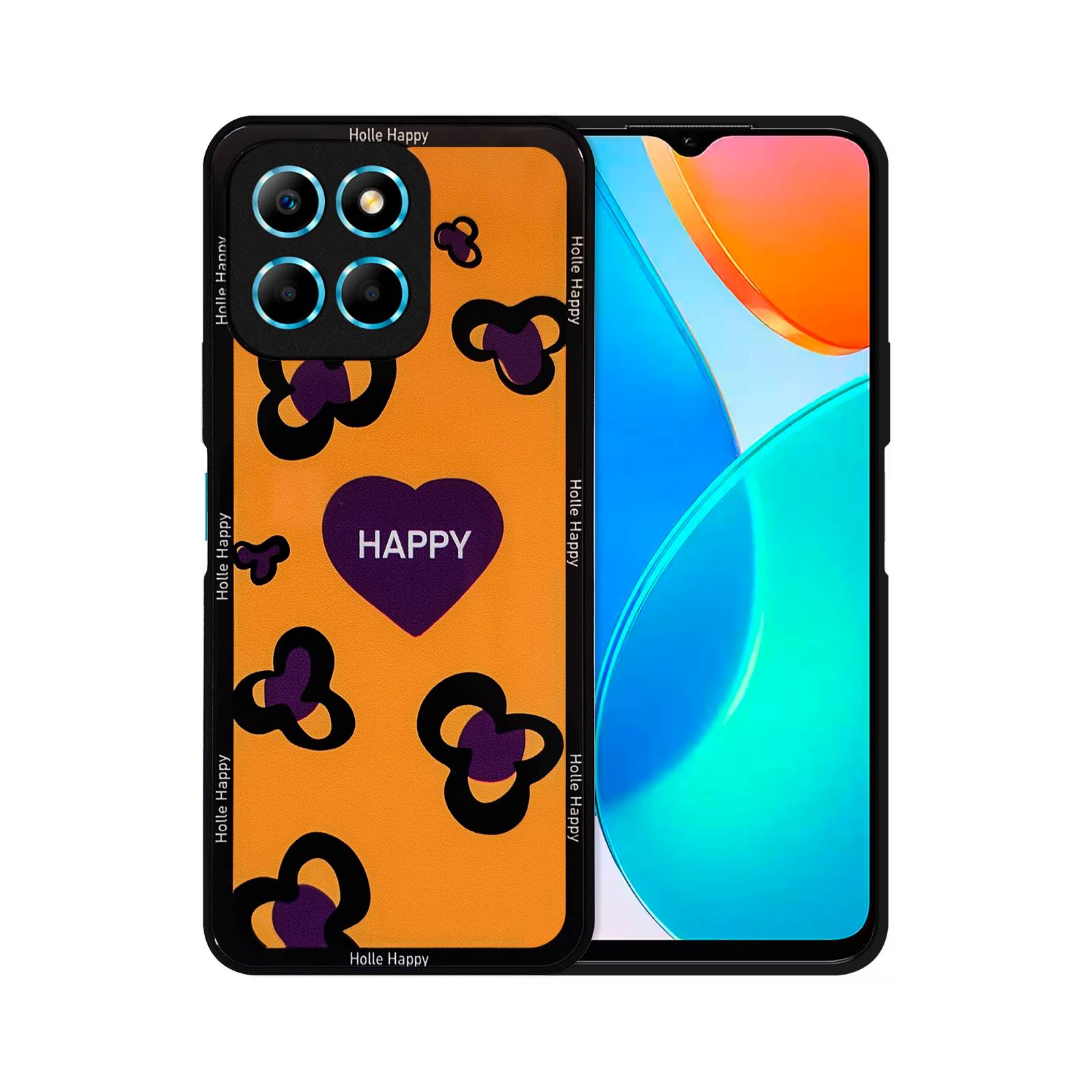 Funda de Vidrio Templado Glass Fashion para Honor X6/X6s/X8a 5G/X8 5G