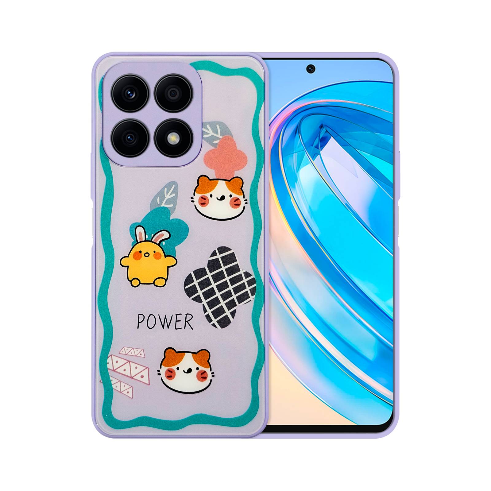 Funda de Vidrio Templado Glass Fashion para Honor X8a