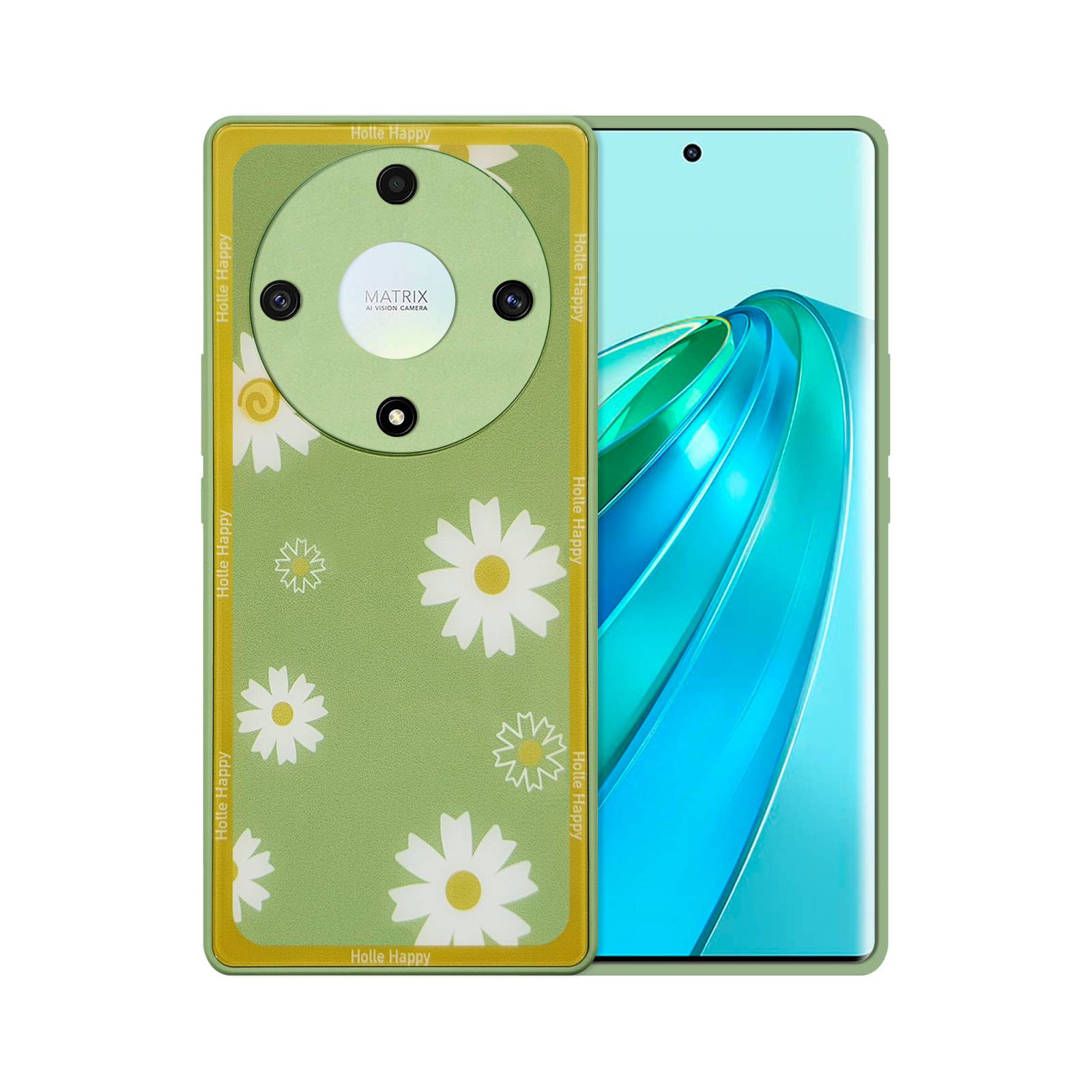 Funda de Vidrio Templado Glass Fashion para Honor Magic 5 Lite