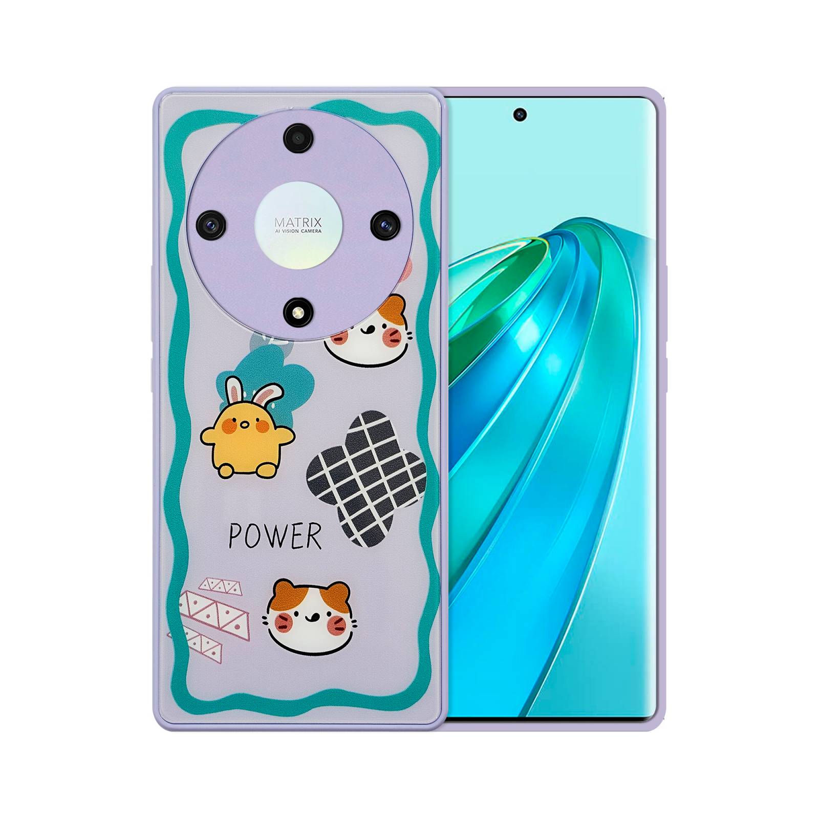 Funda de Vidrio Templado Glass Fashion para Honor Magic 5 Lite
