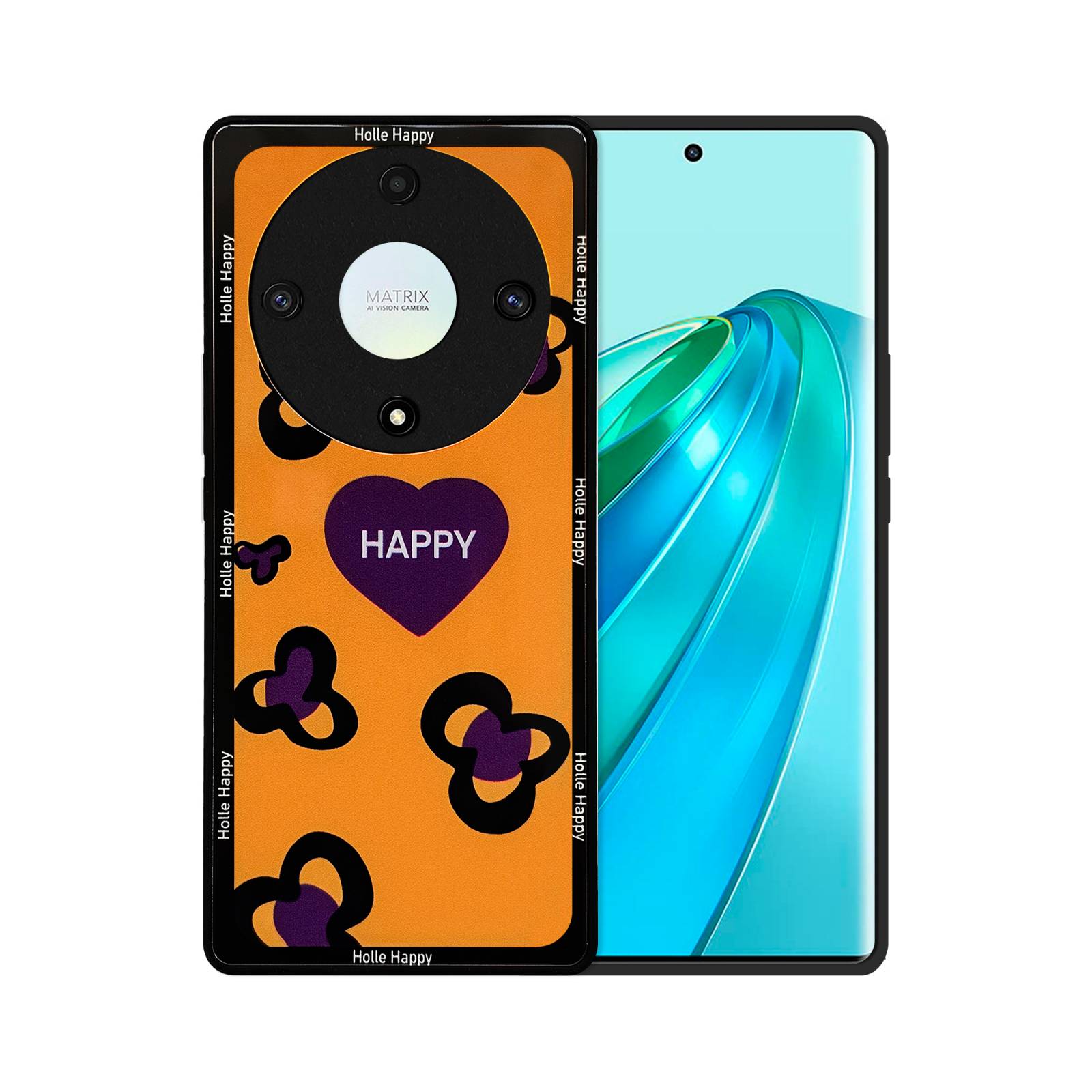 Funda de Vidrio Templado Glass Fashion para Honor Magic 5 Lite