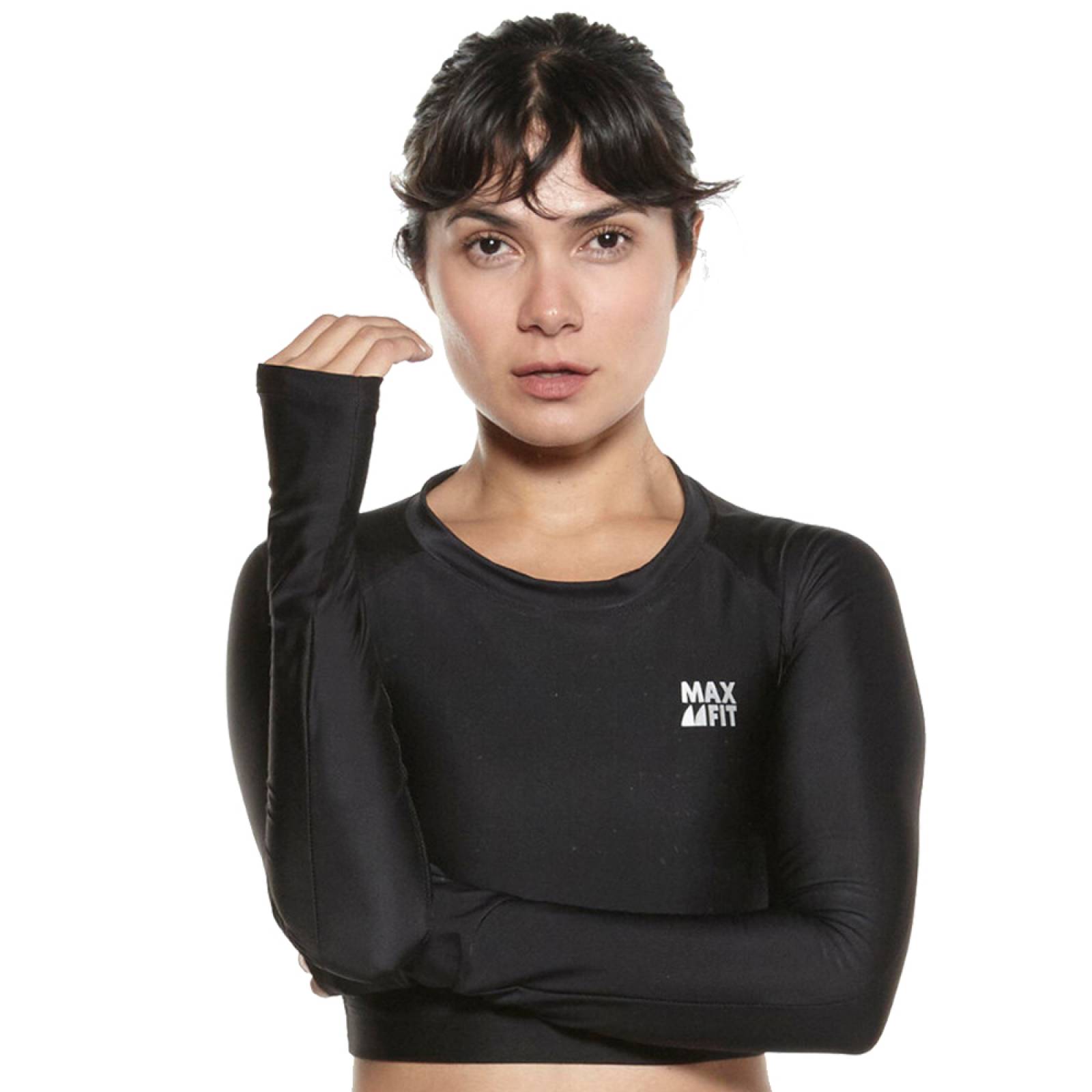 Top deportivo manga larga