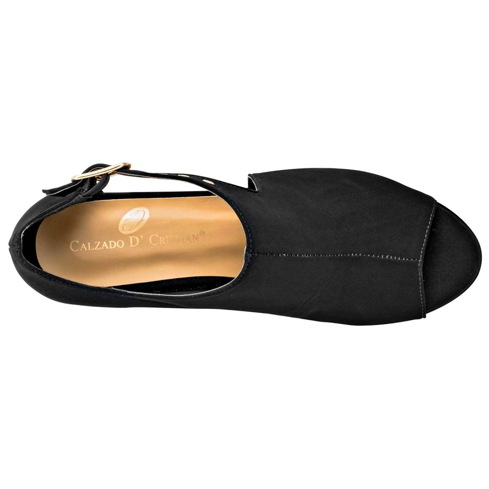 Zapatilla D'cristian 608 Negro 22 al 26