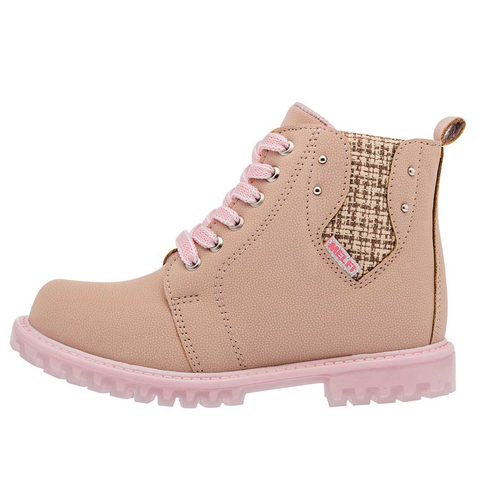 Bota y botín Melfi kid's 702 Rosa 15 al 17