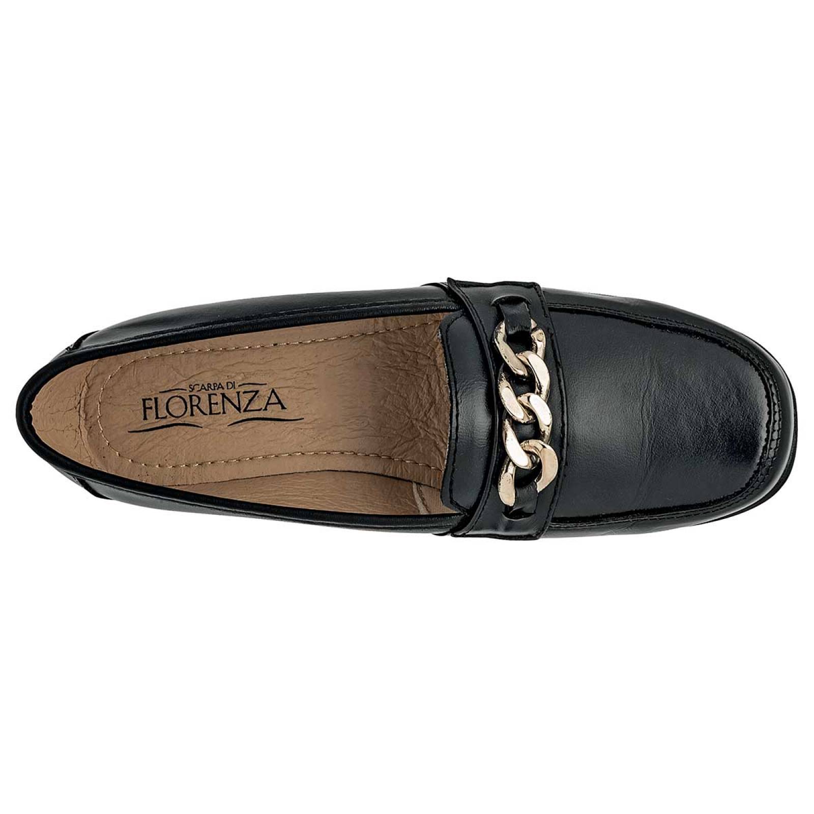 Zapato confort Florenza 8014 Negro 22 al 26 sin medios