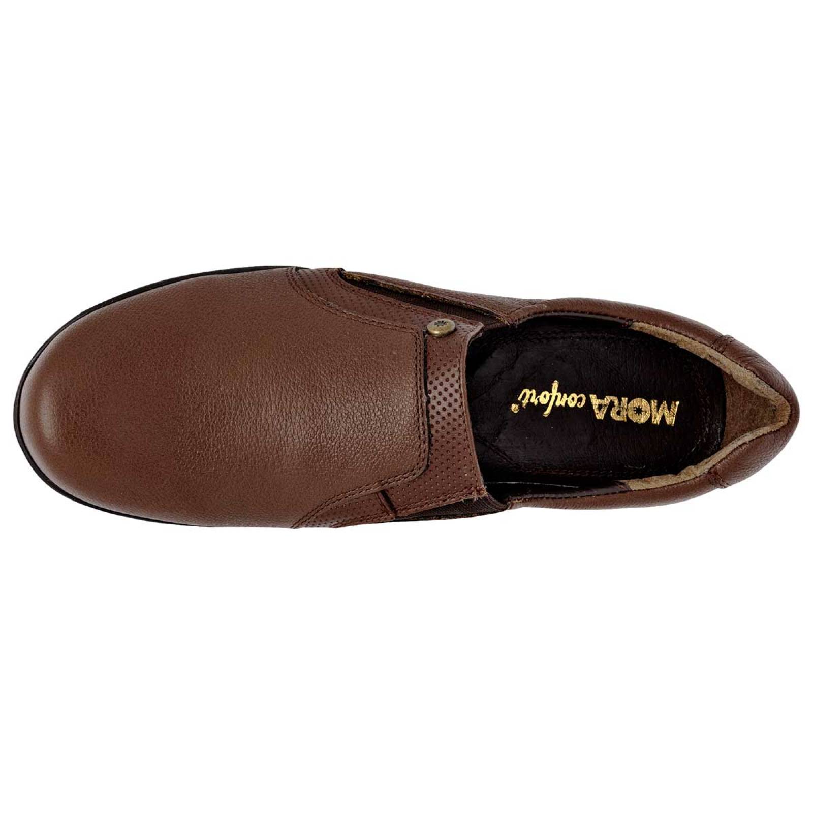 Zapato confort Mora confort 106658 Cafe 22 al 26 sin medios