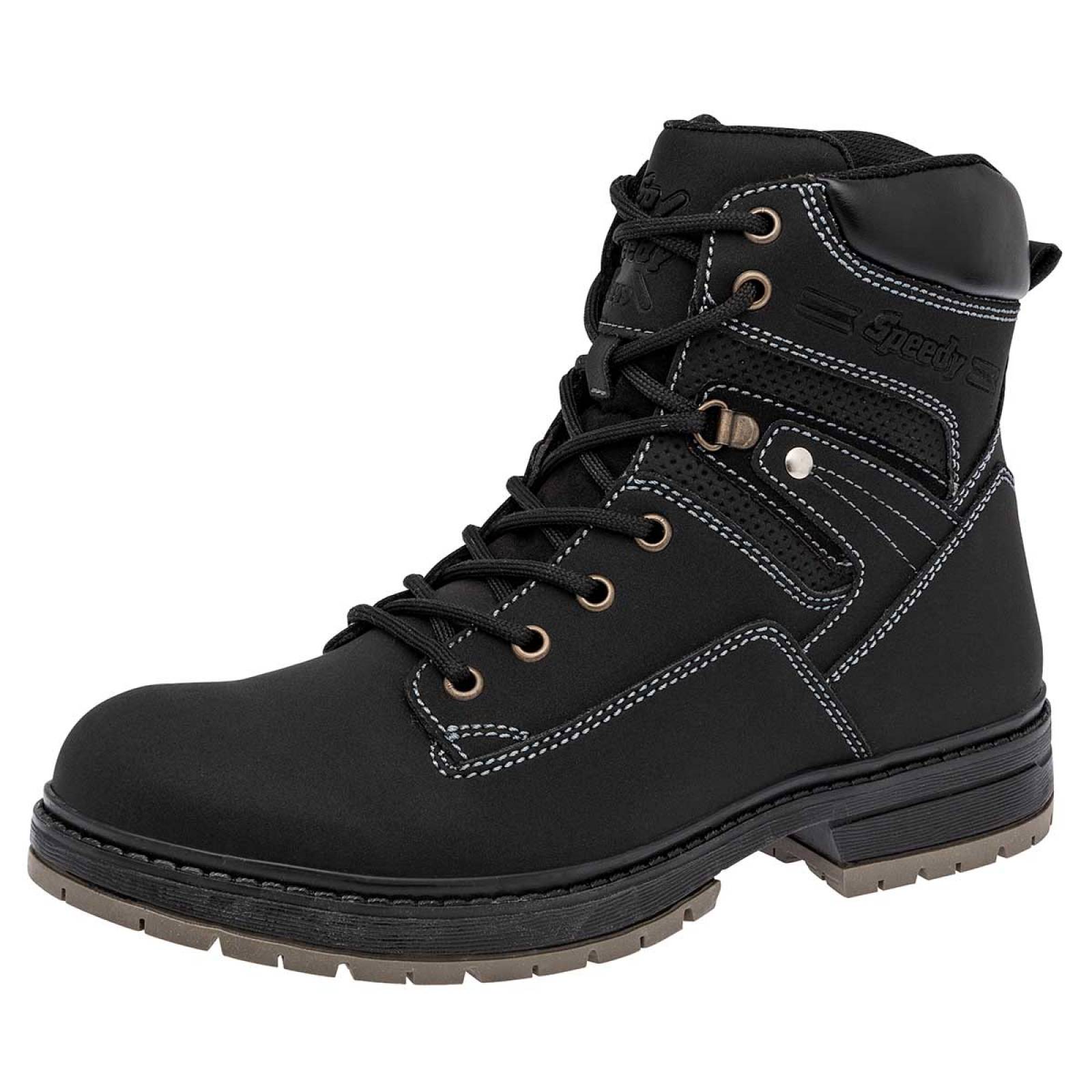 Bota y botin Romanos 7653 Negro