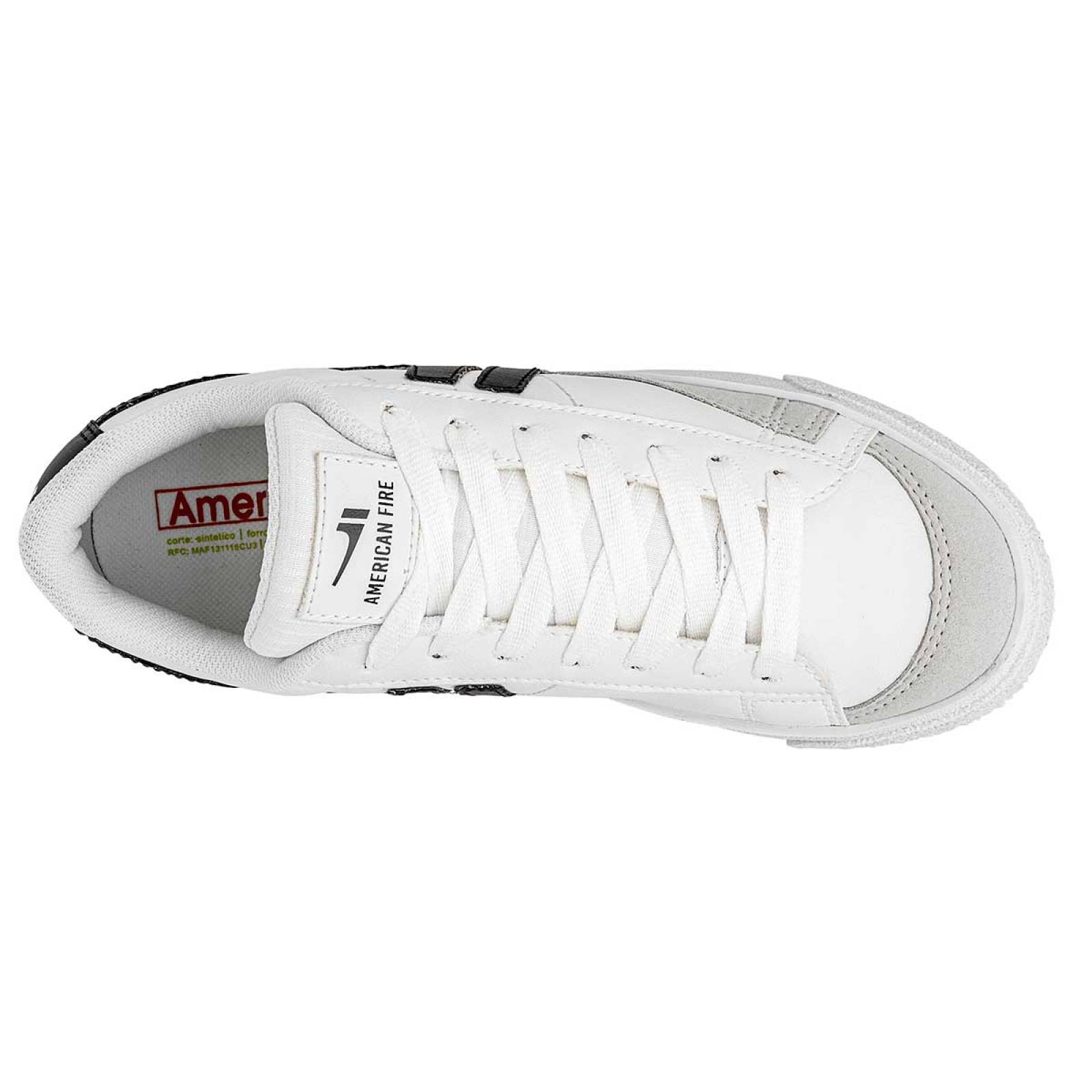 Tenis American fire 7114 Blanco