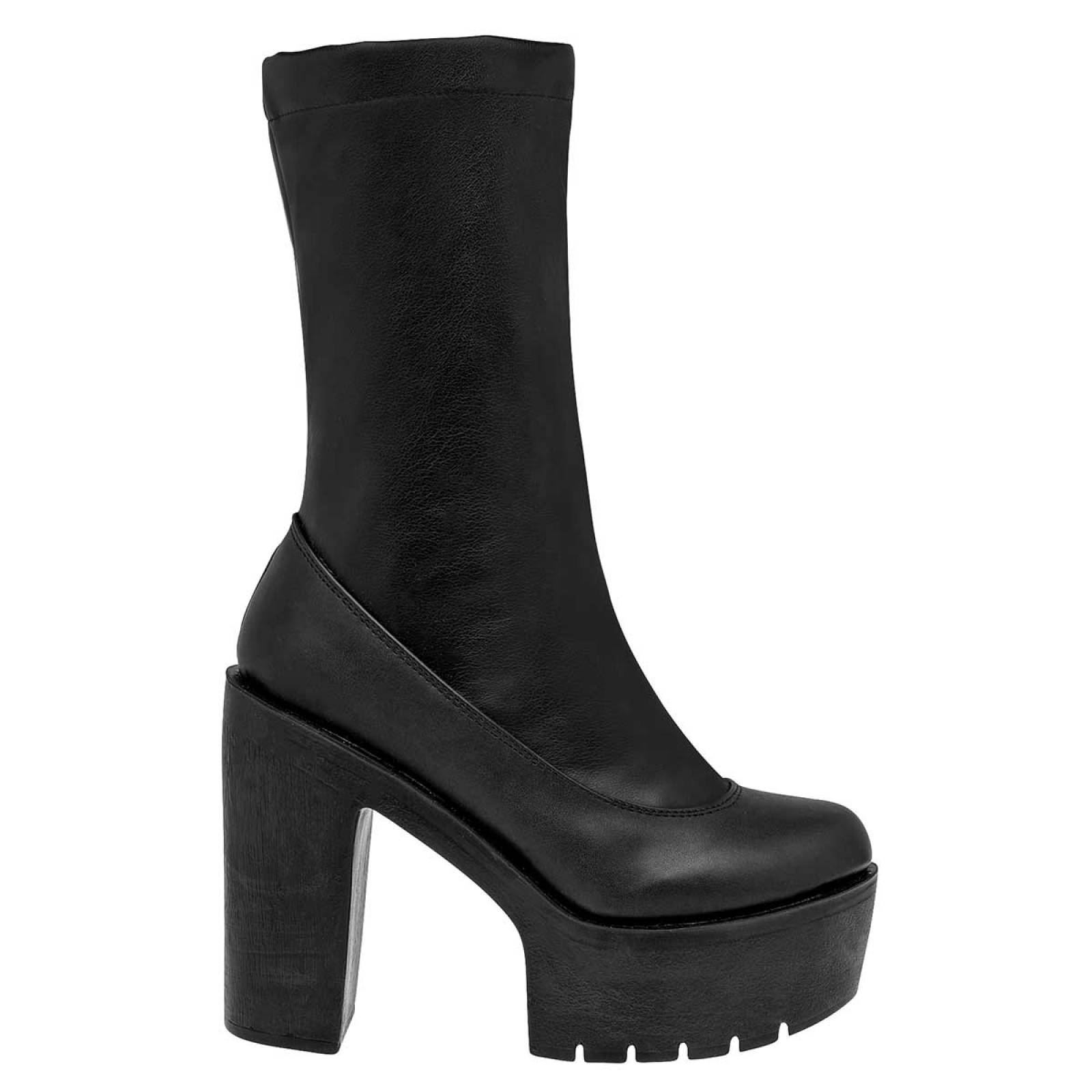 Bota y botin Mary cecy 016 Negro