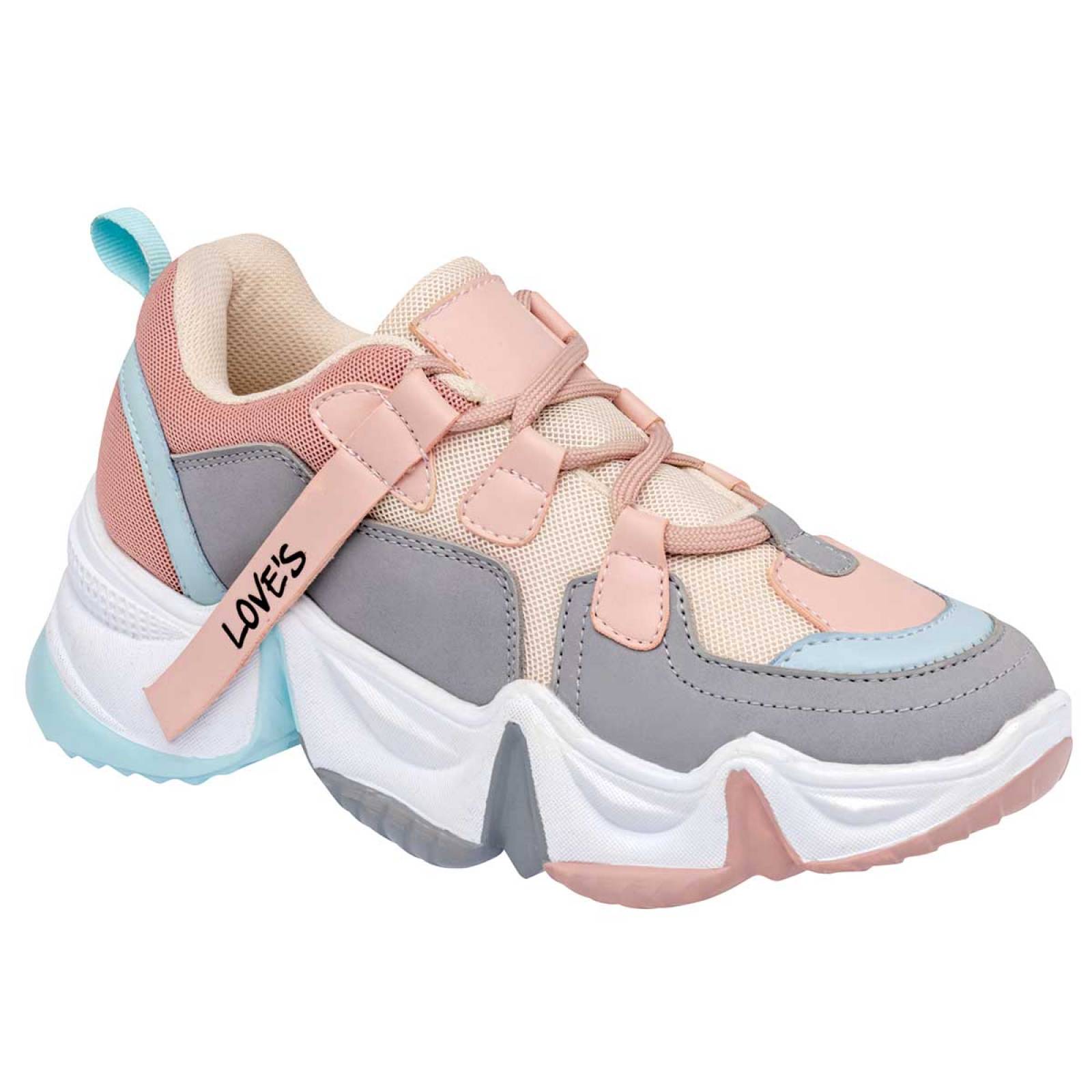 Tenis Daddy 12035 Gris