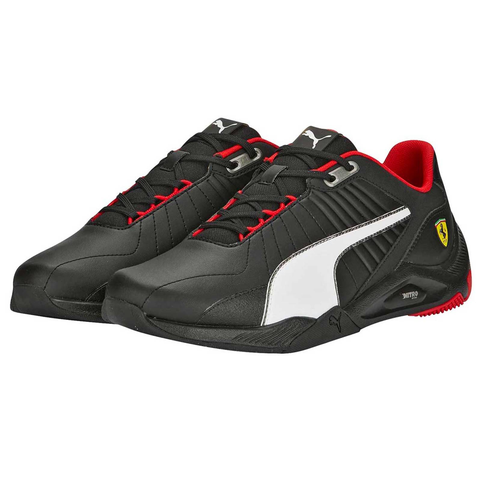 Zapatos puma shop negro hombre roto